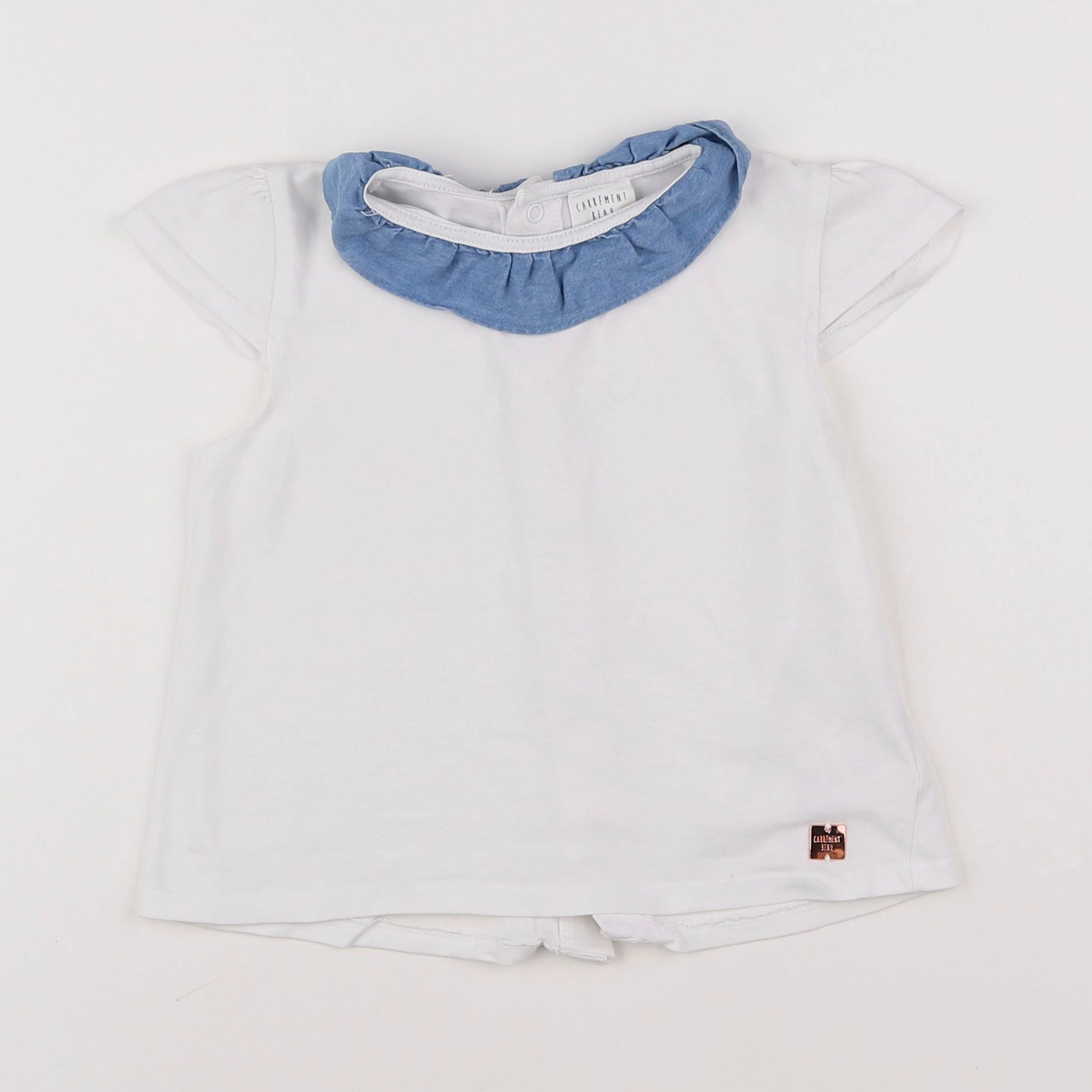 Carrément Beau - tee-shirt blanc - 3 ans