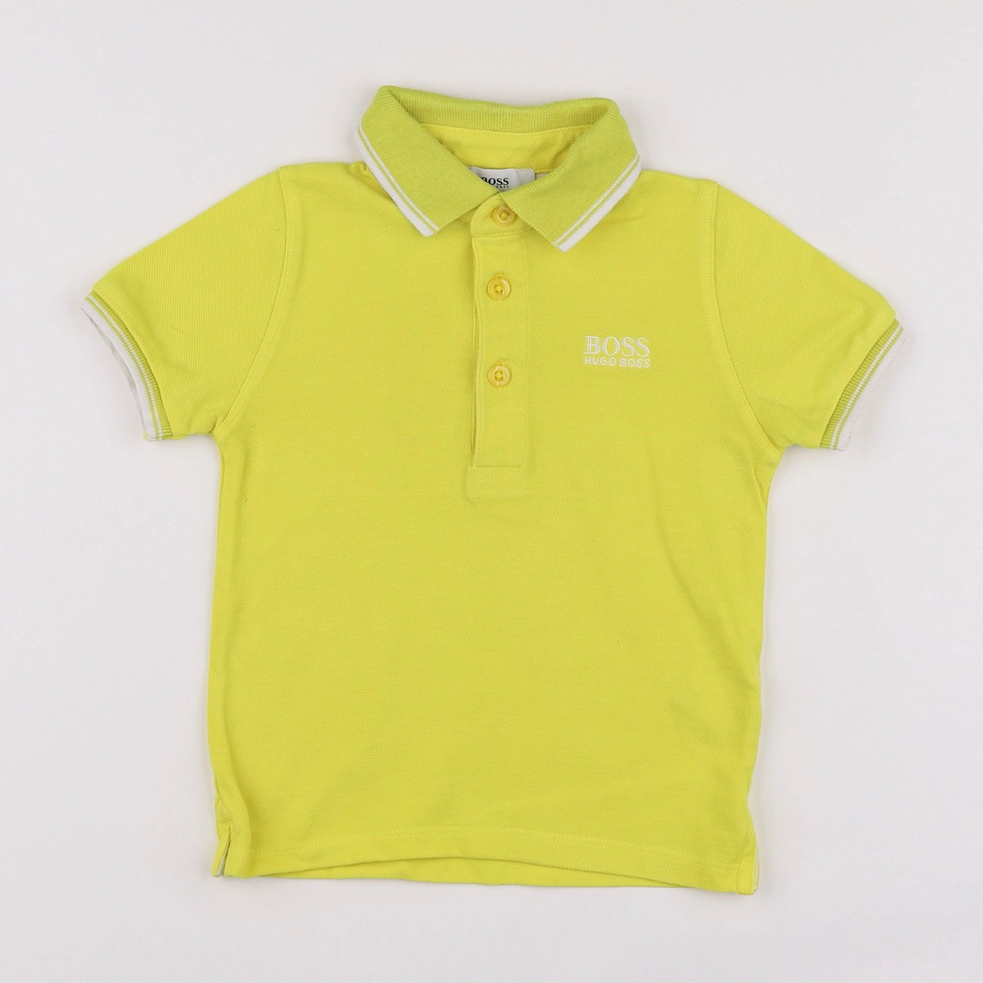 Hugo Boss - polo jaune - 18 mois