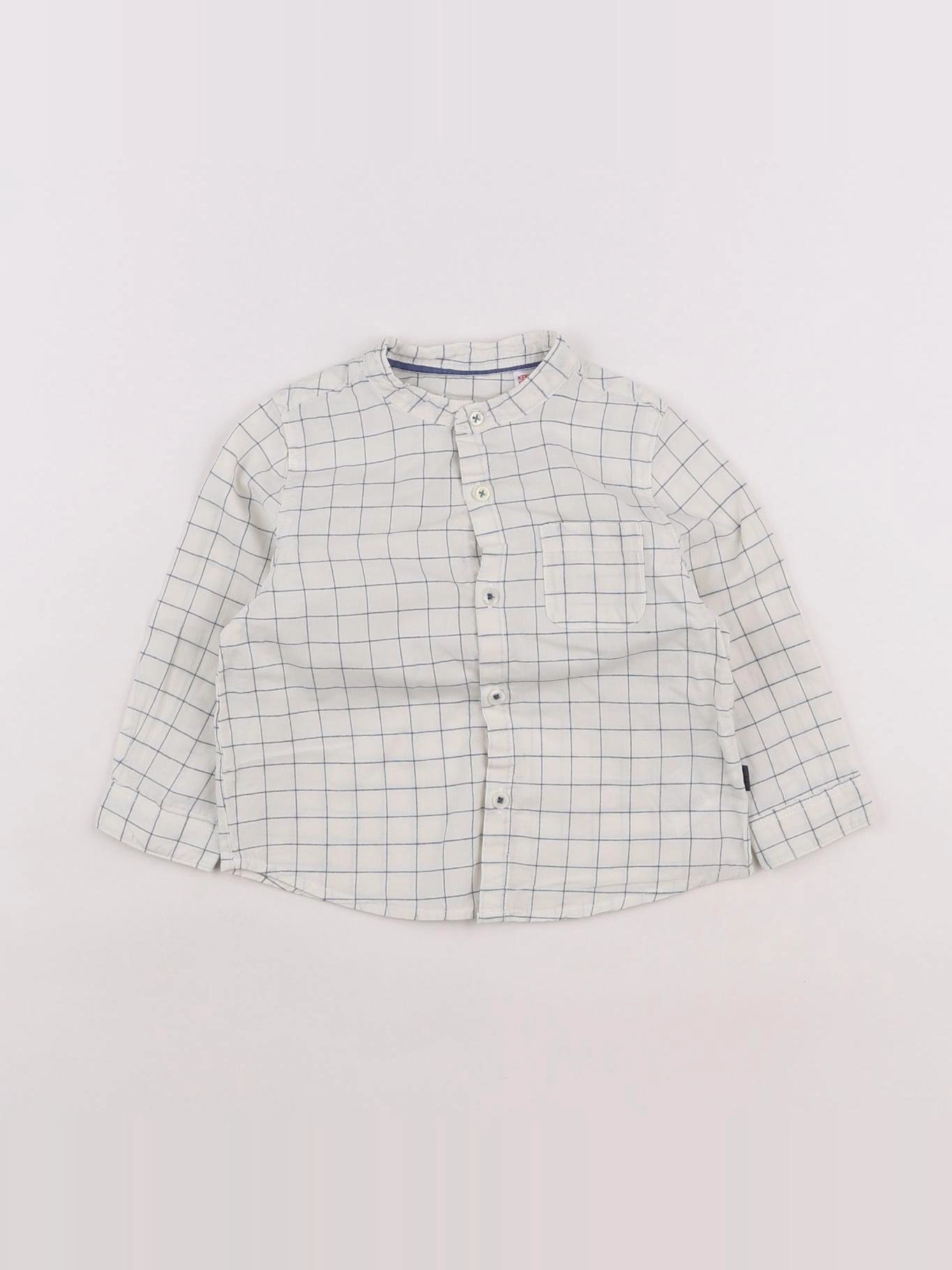 Zara - chemise blanc - 6/9 mois
