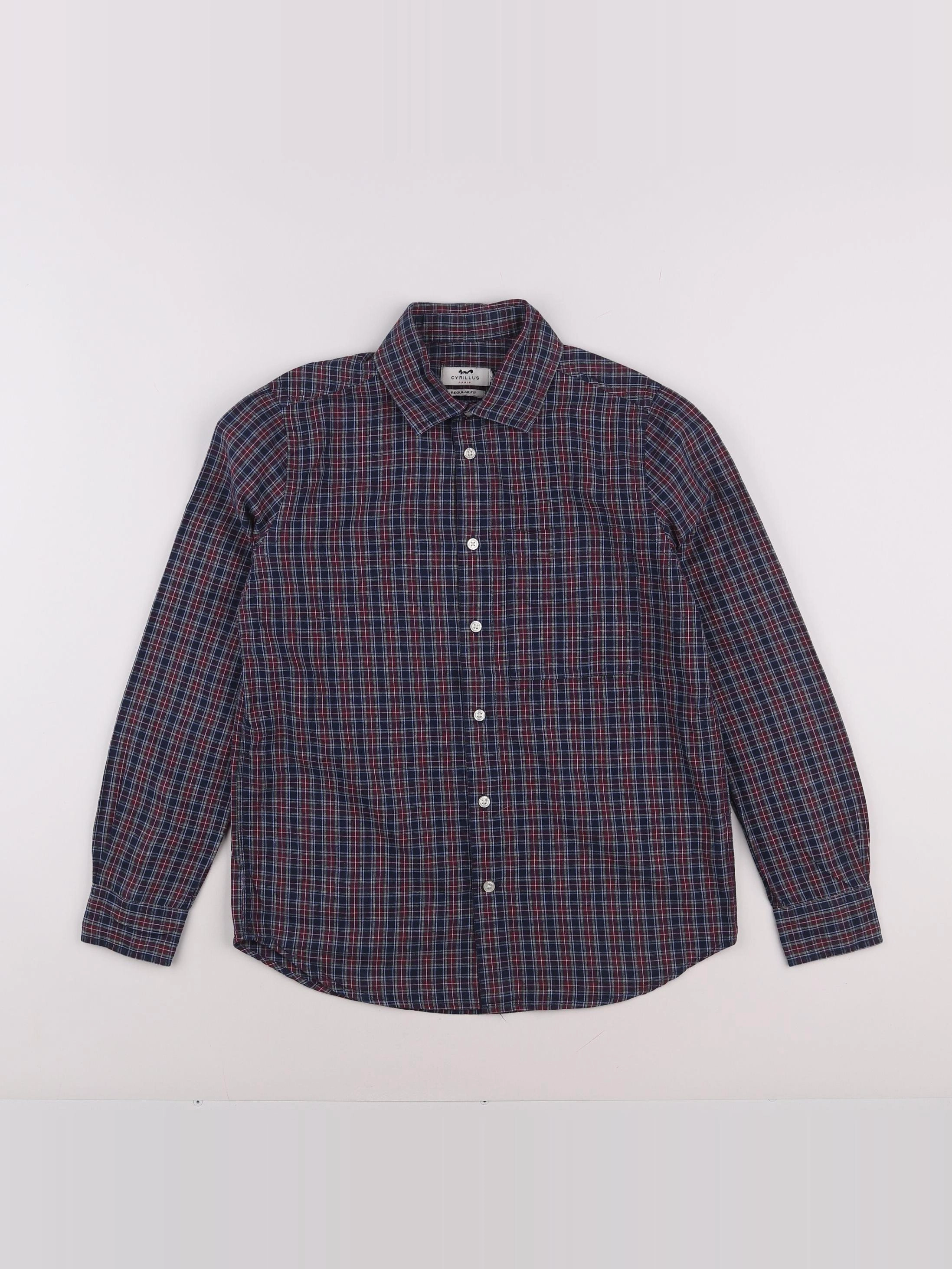 Cyrillus - chemise multicolore - 12 ans