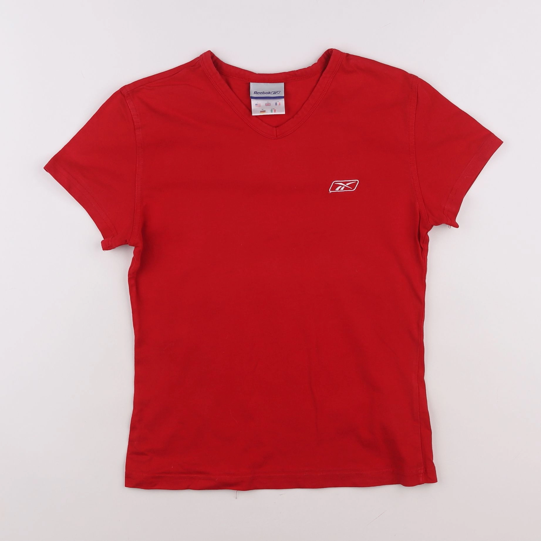 Reebok - tee-shirt rouge - 16 ans