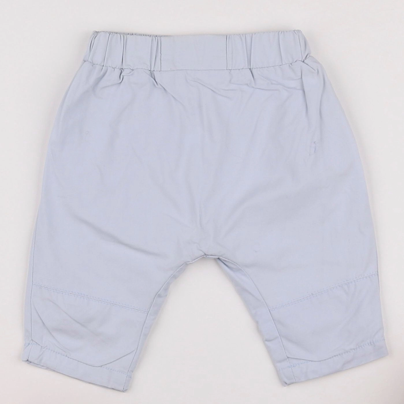 Vertbaudet - pantalon doublé bleu - 3 mois