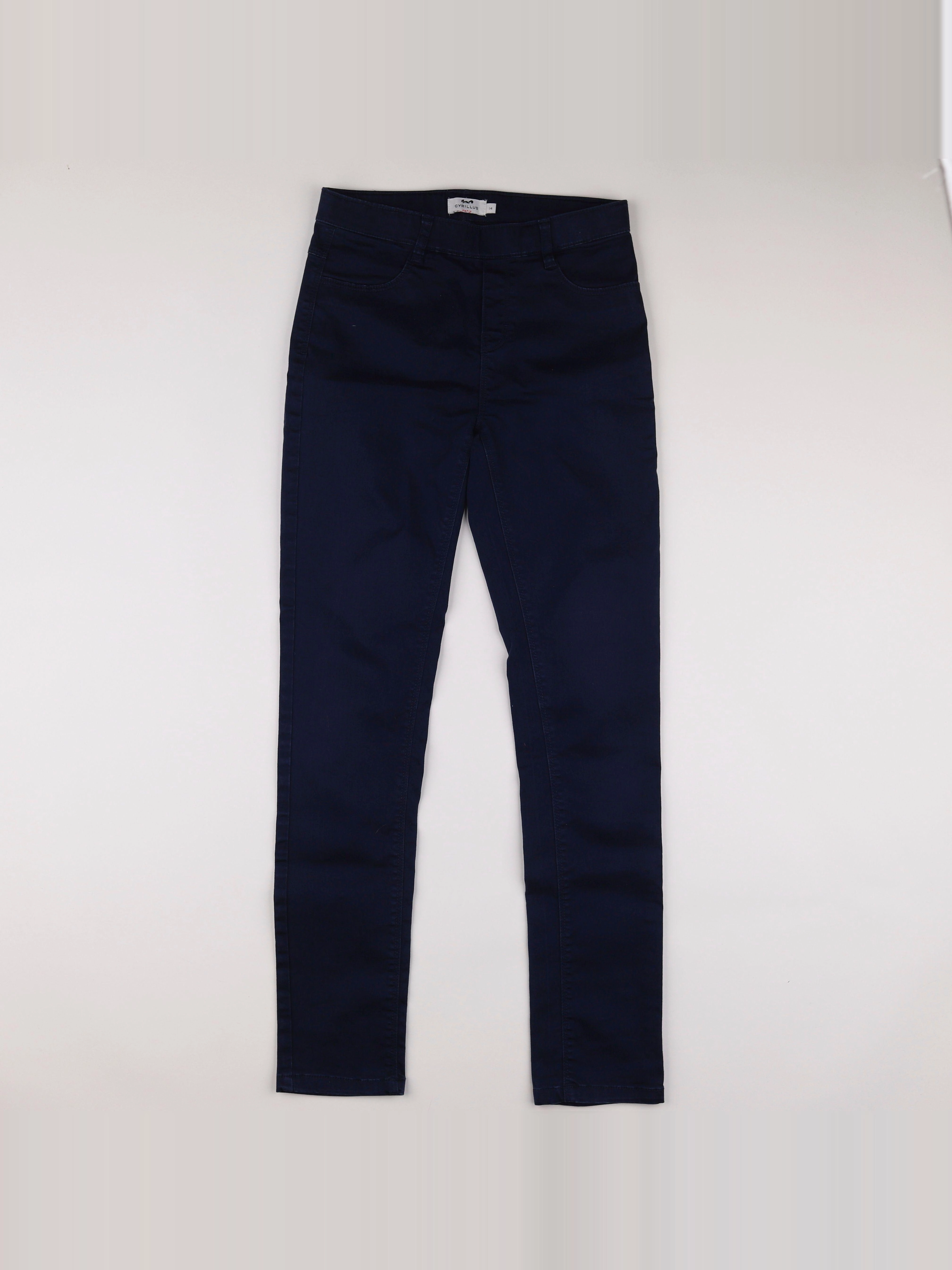 Cyrillus - jegging bleu - 14 ans