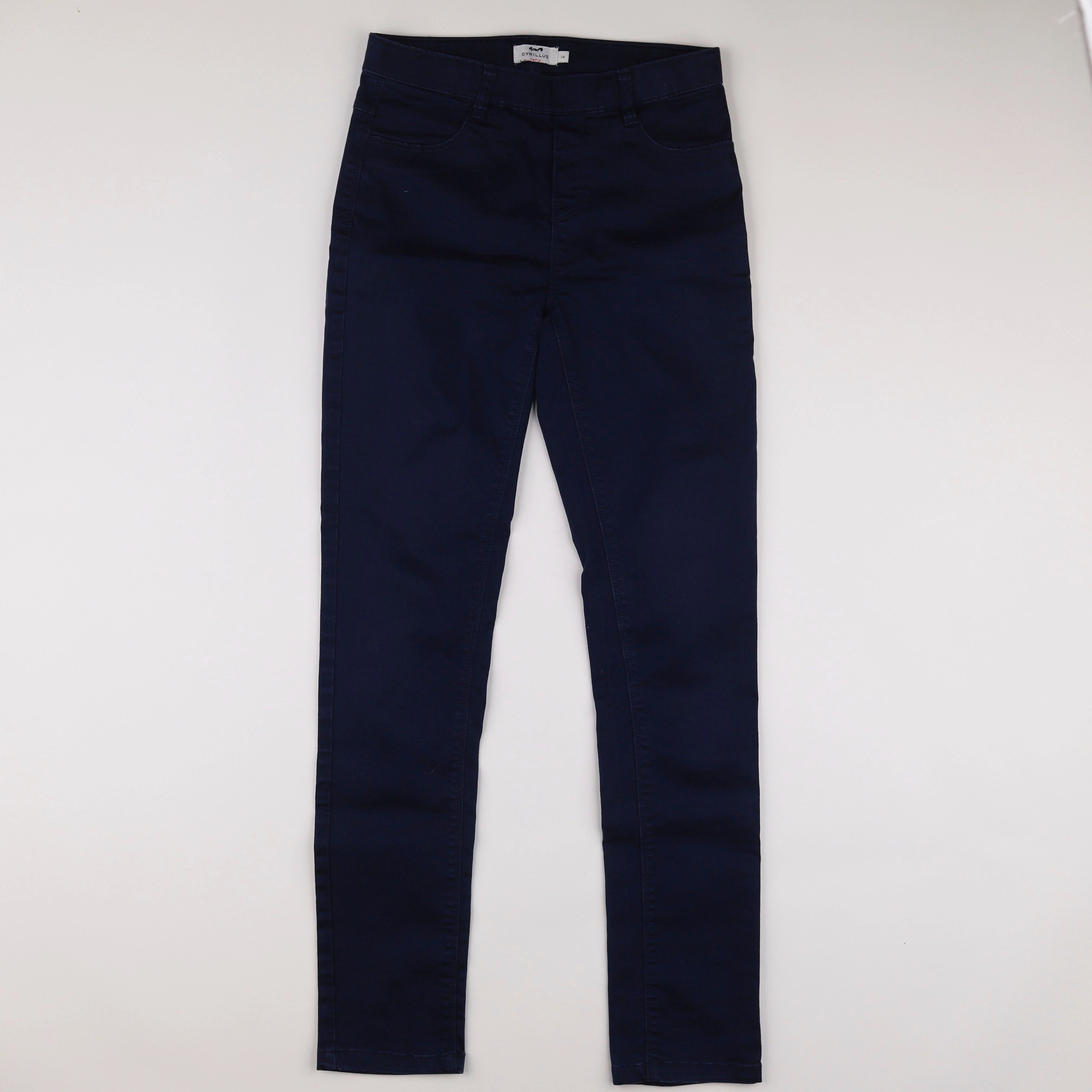 Cyrillus - jegging bleu - 14 ans