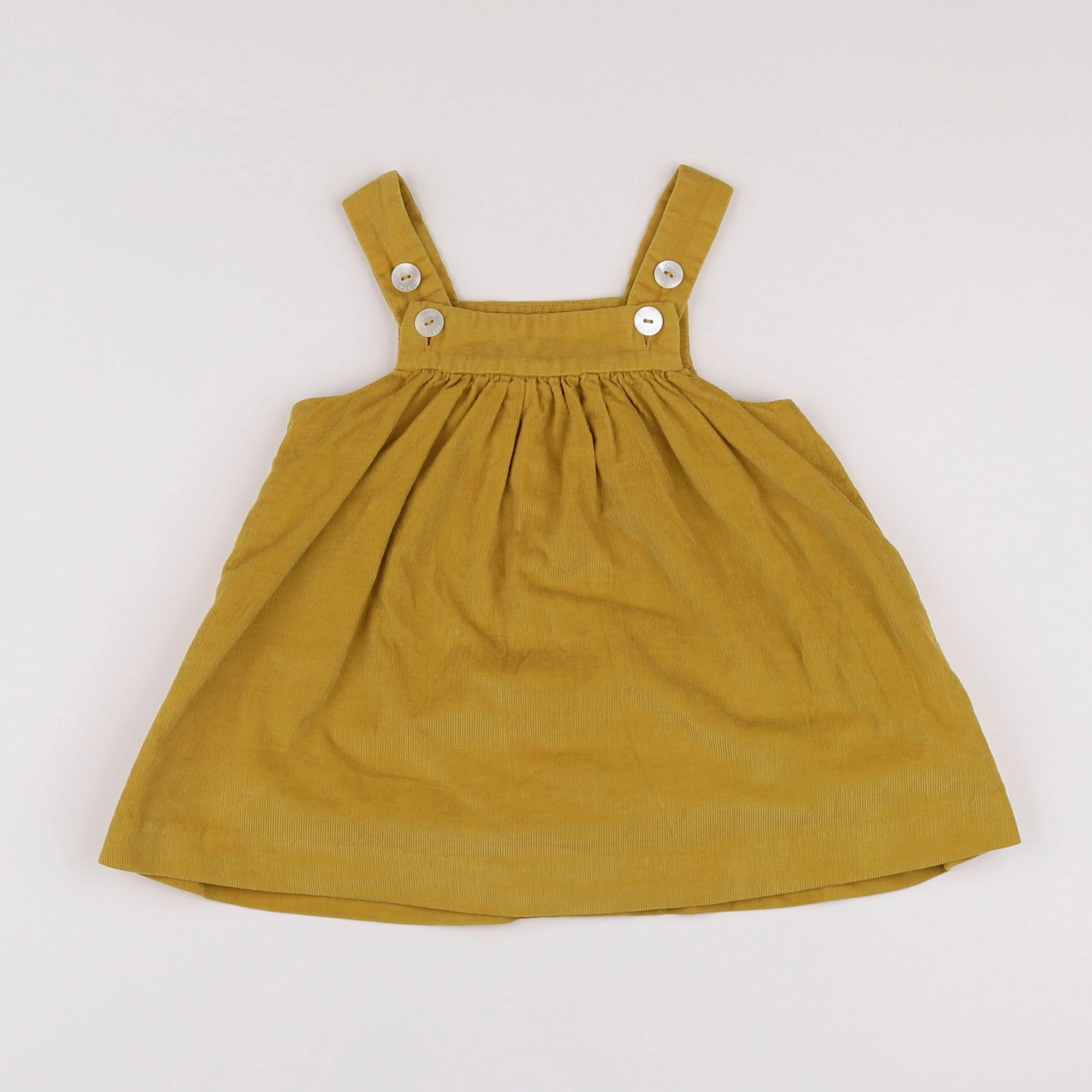 Jacadi - robe jaune - 12 mois