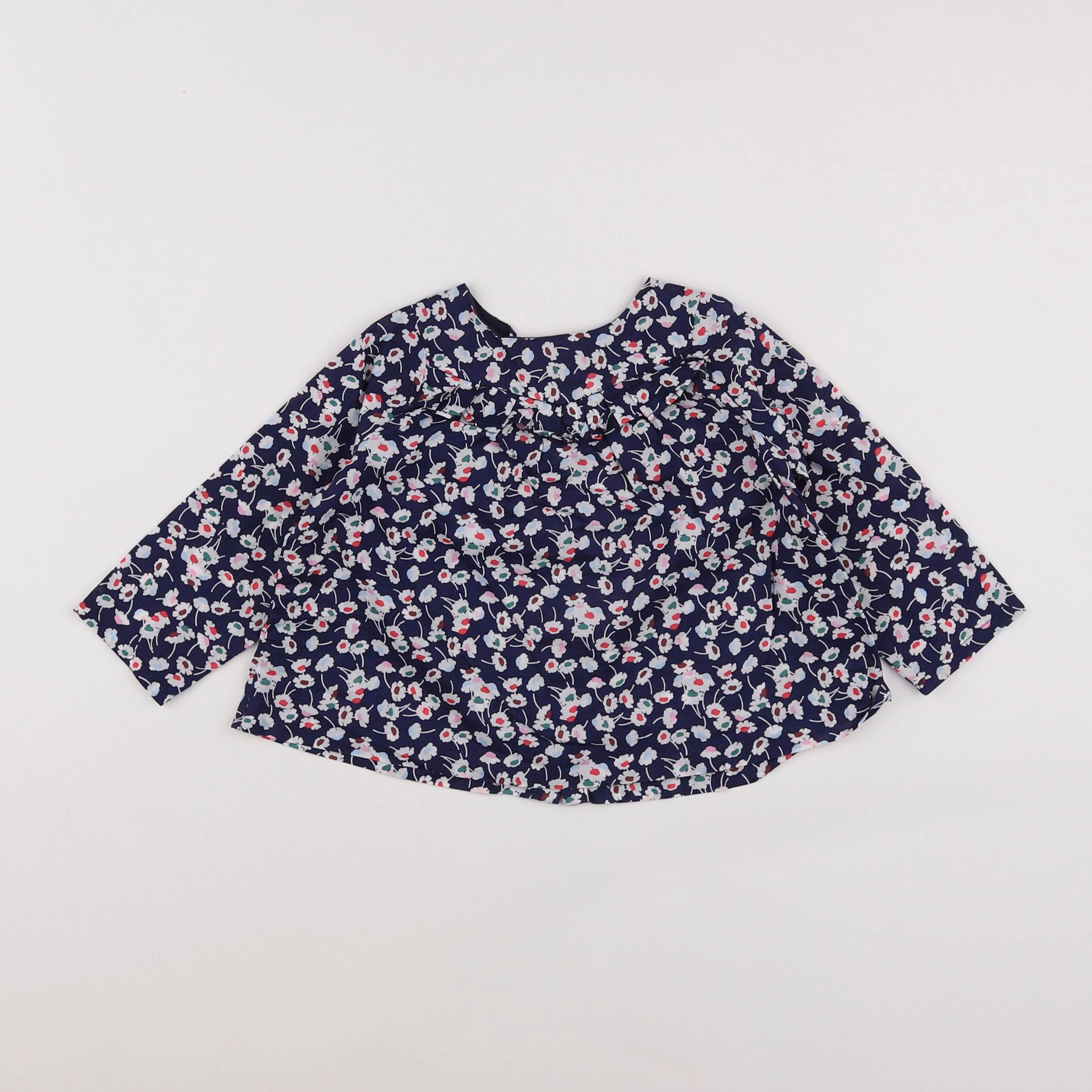 Jacadi - blouse liberty multicolore - 18 mois