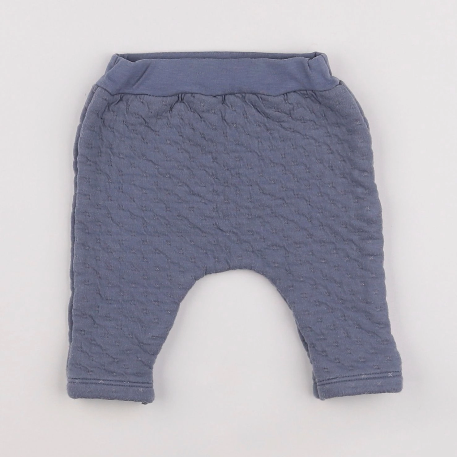 Petit Bateau - sarouel bleu - 3 mois