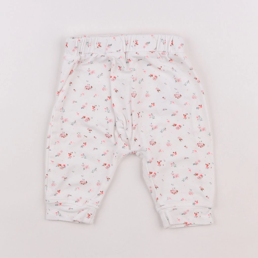 Vertbaudet - legging blanc - 6 mois