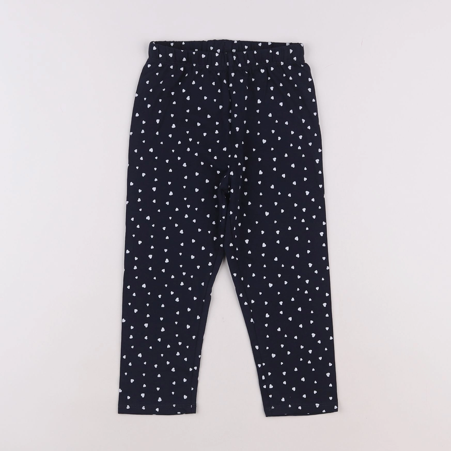 Vertbaudet - legging court bleu - 8 ans