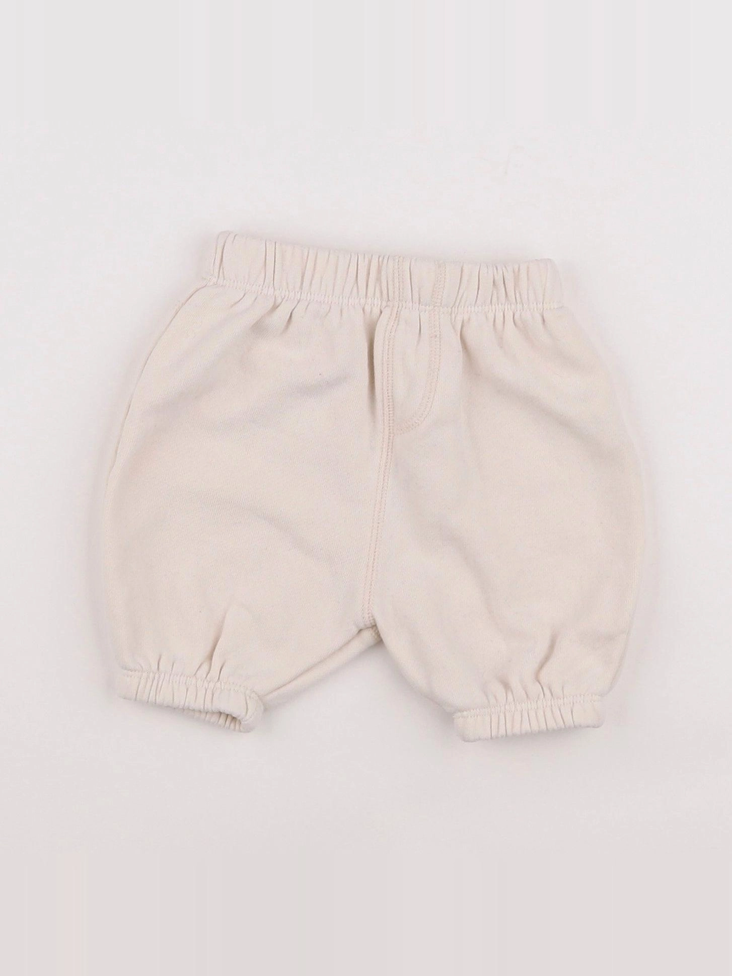 Boutchou - jogging beige - 1 mois