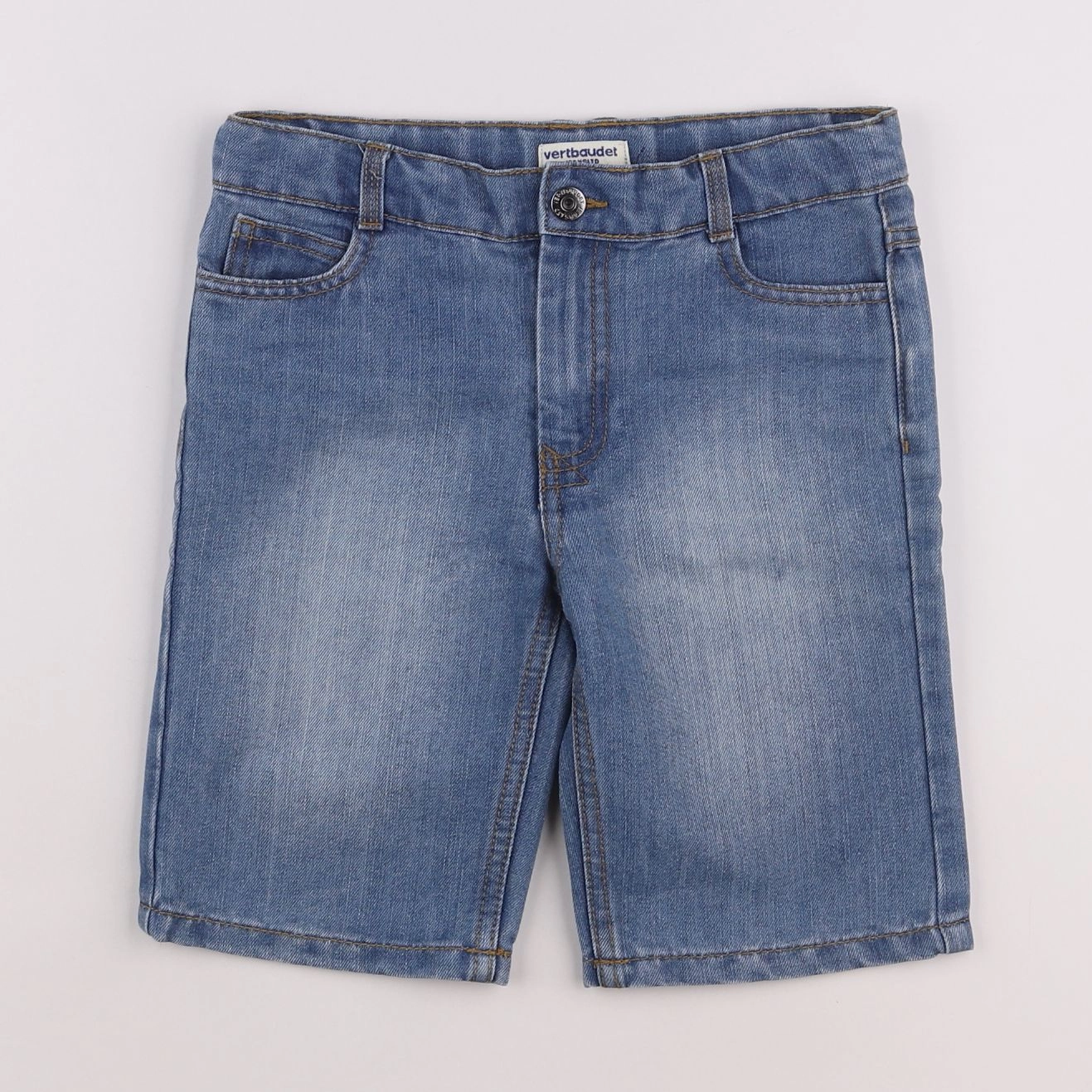 Vertbaudet - short bleu - 9 ans