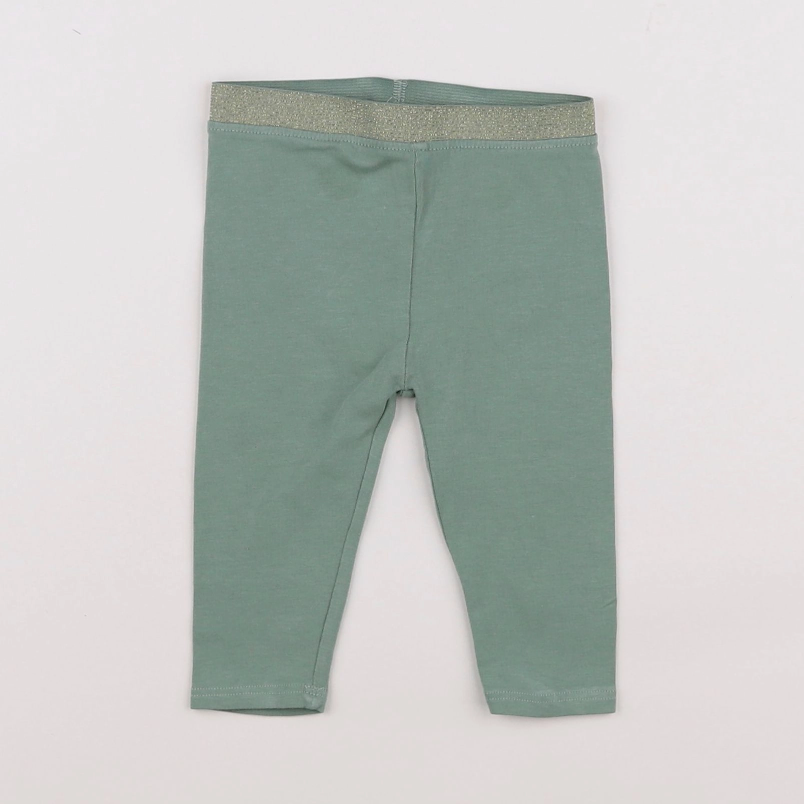 Vertbaudet - legging vert - 6 mois