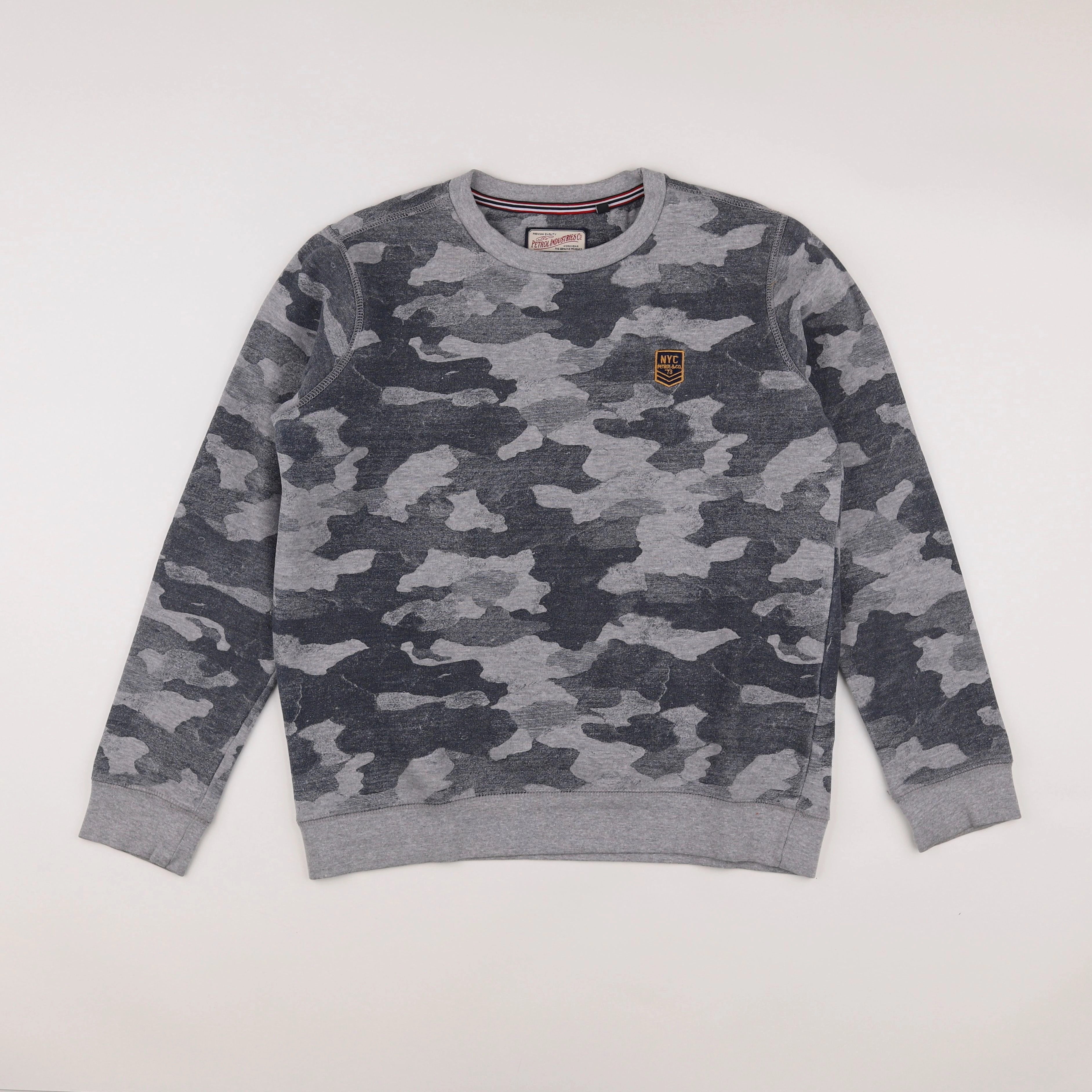 Petrol Industries - sweat gris - 16 ans