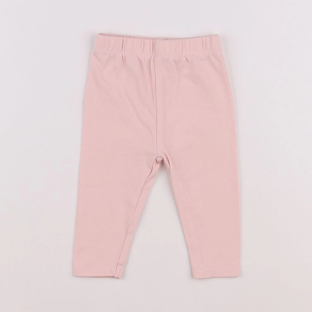 Vertbaudet - legging rose - 3 mois