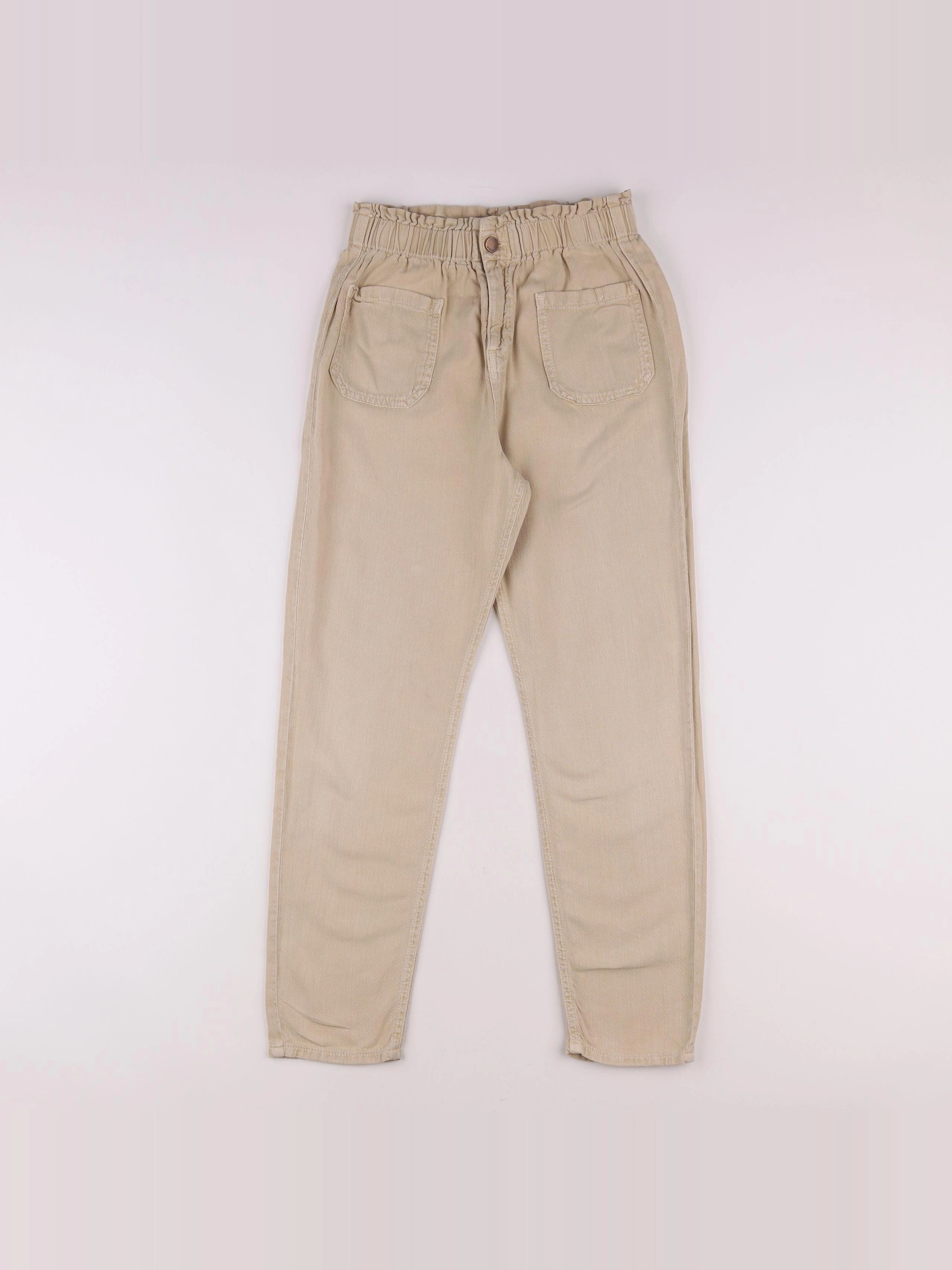 Mango - pantalon beige - 11/12 ans