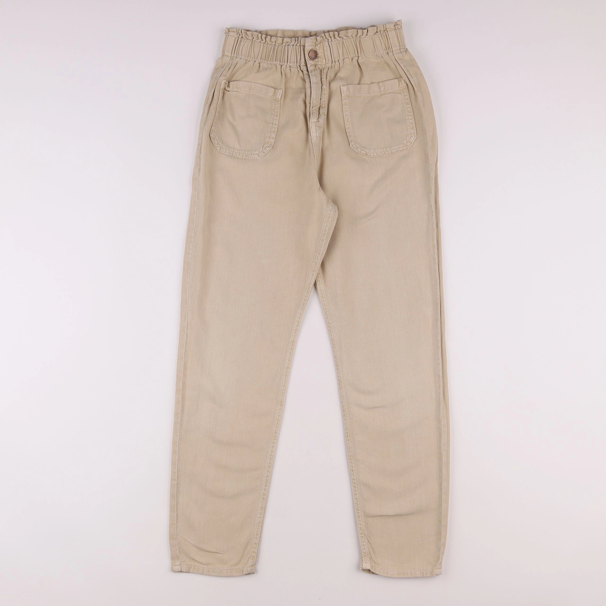 Mango - pantalon beige - 11/12 ans