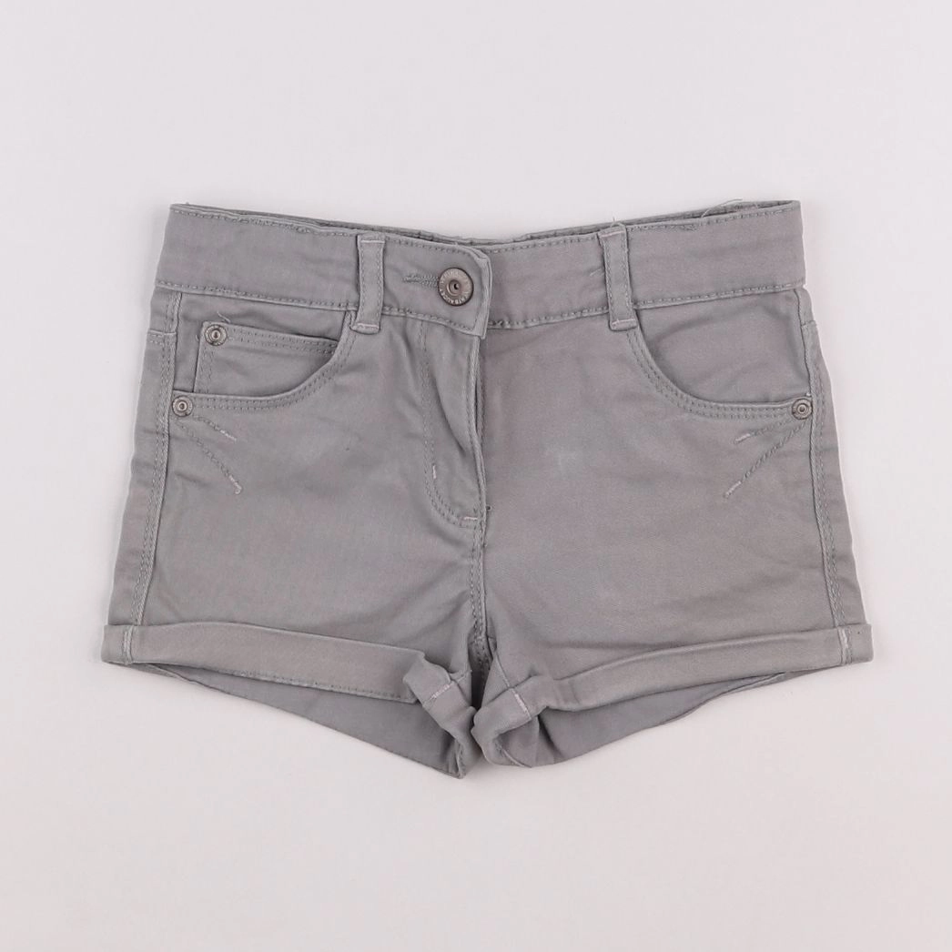 Vertbaudet - short taupe - 5 ans