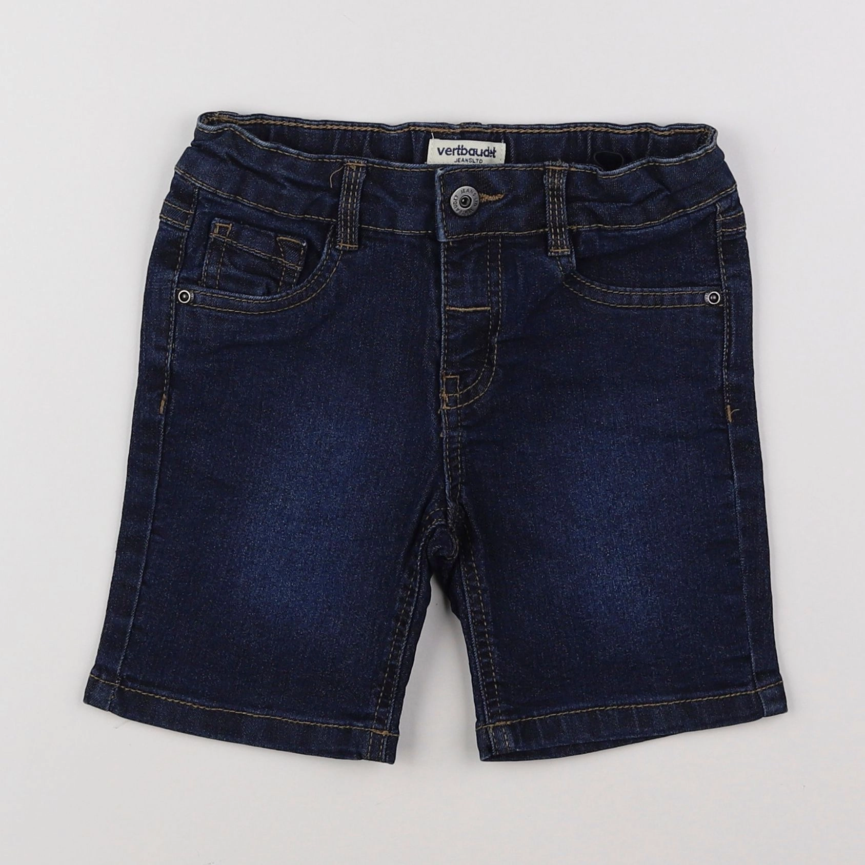 Vertbaudet - short bleu - 4 ans