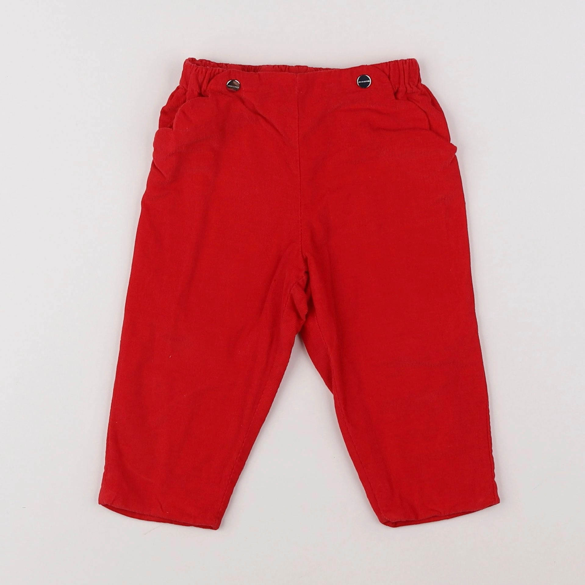 Jacadi - pantalon rouge - 12 mois