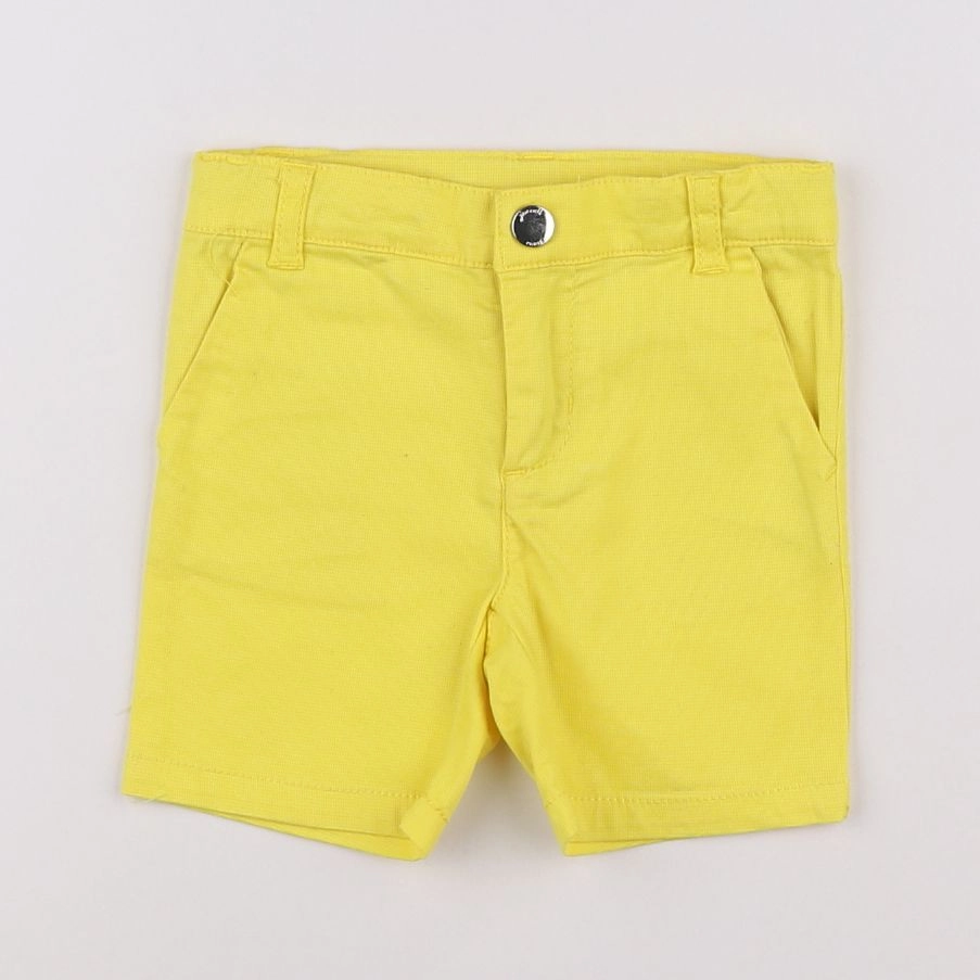 Jacadi - short jaune - 12 mois