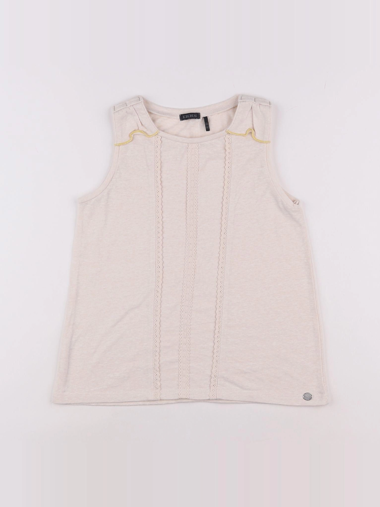 IKKS - débardeur beige - 10 ans