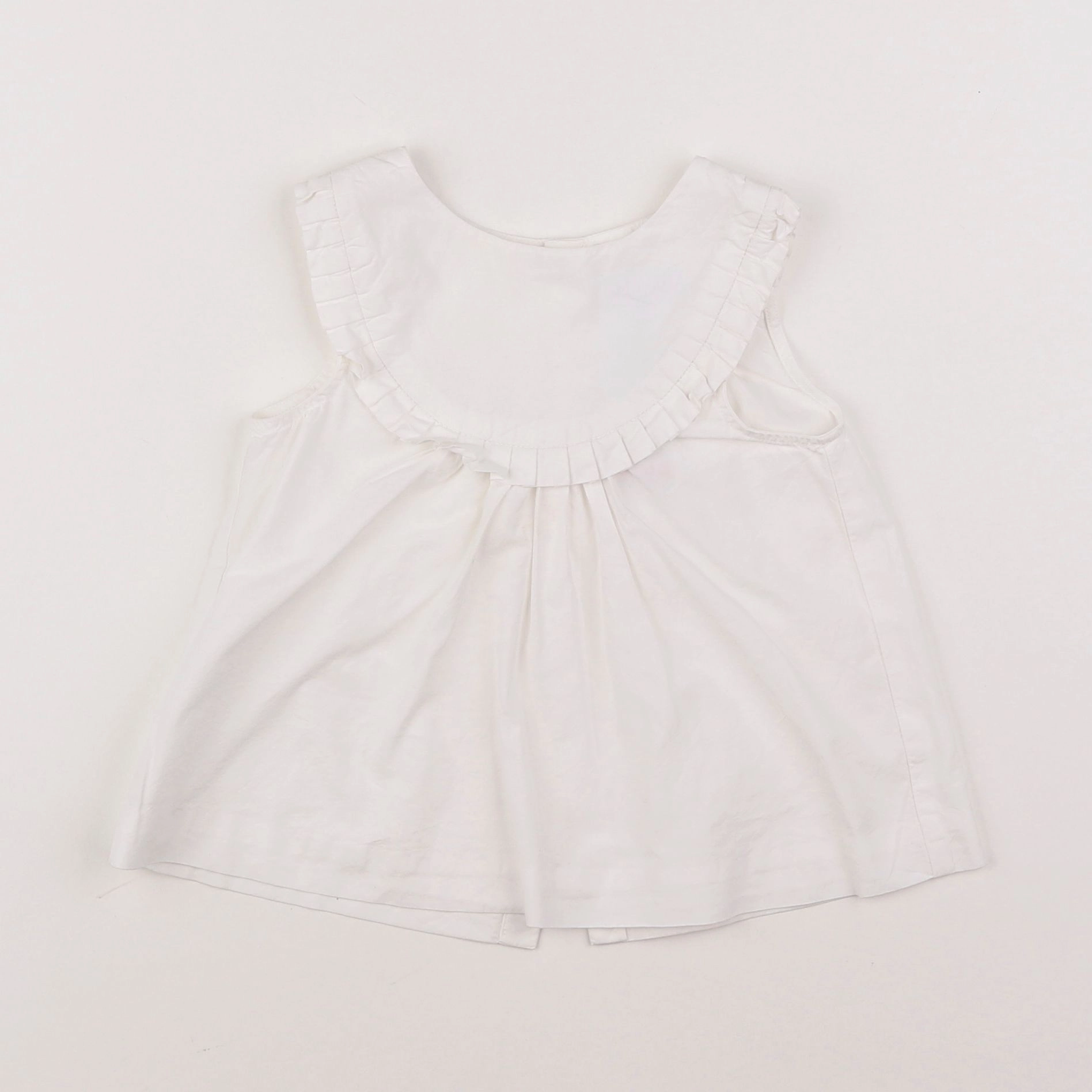 Jacadi - blouse blanc - 18 mois