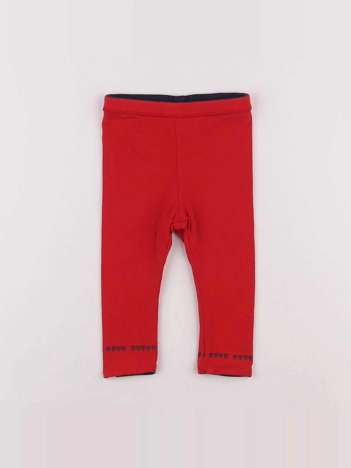 IKKS - legging rouge - 6 mois