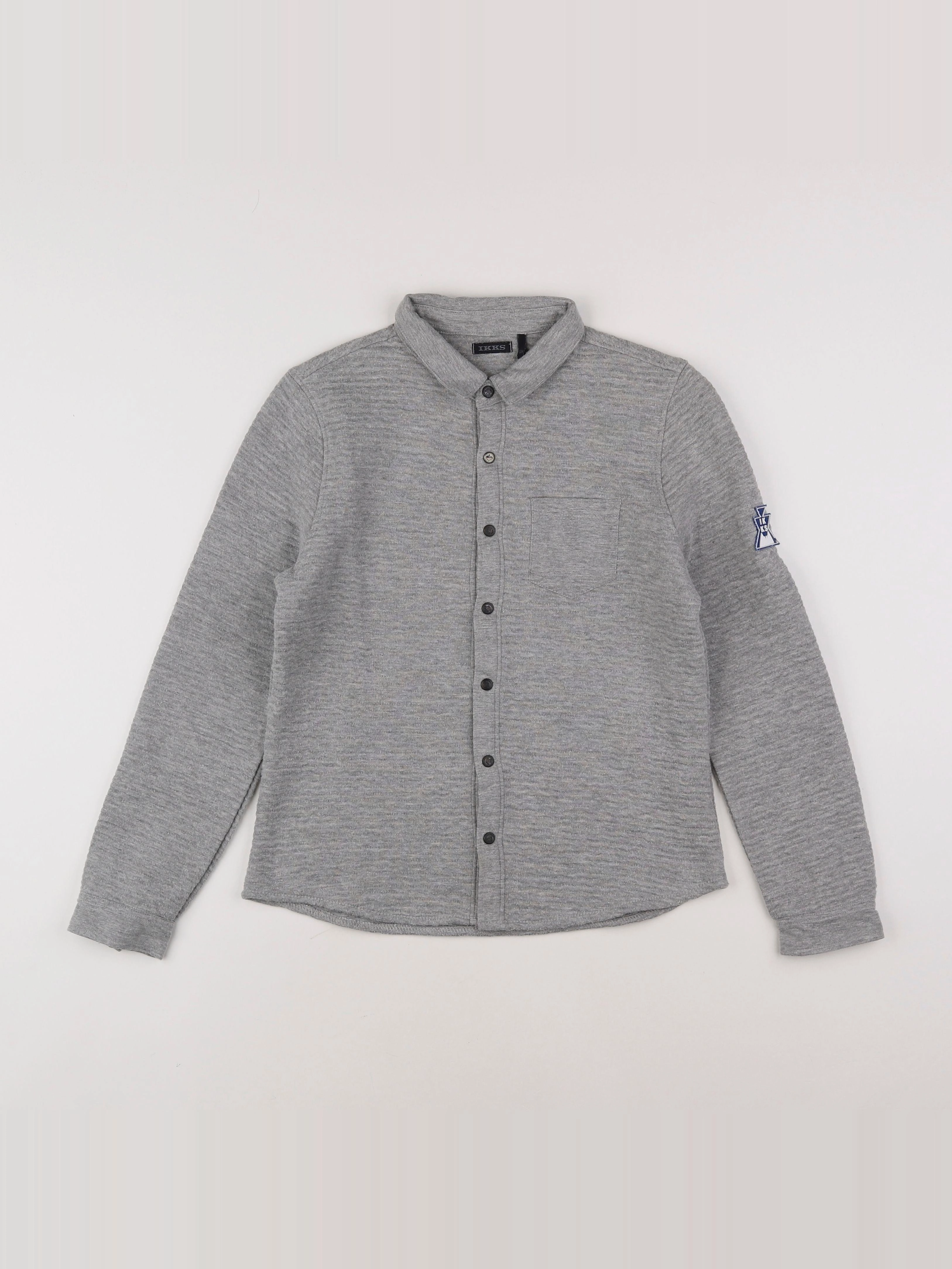 IKKS - chemise gris - 10 ans