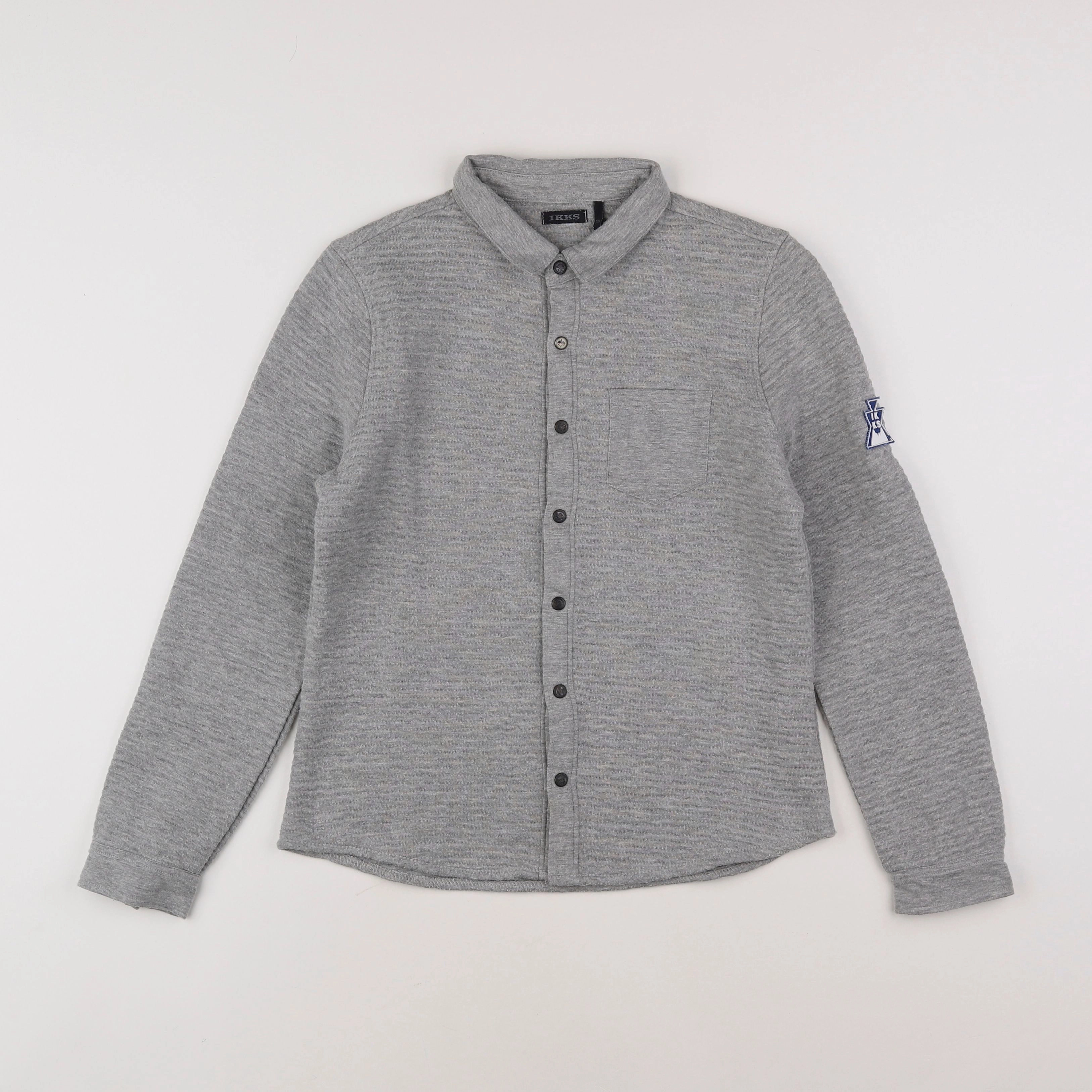 IKKS - chemise gris - 10 ans