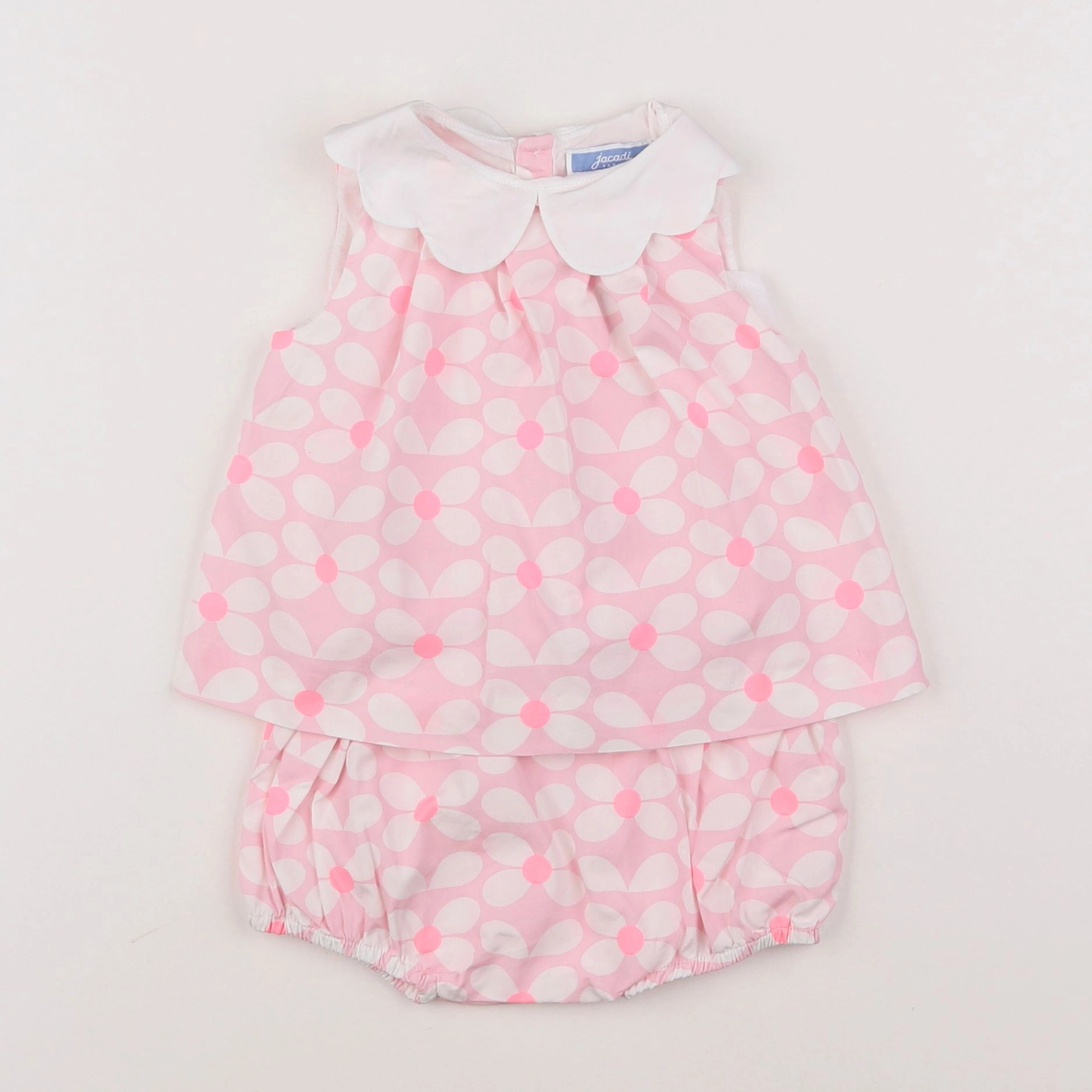 Jacadi - ensemble rose - 6 mois