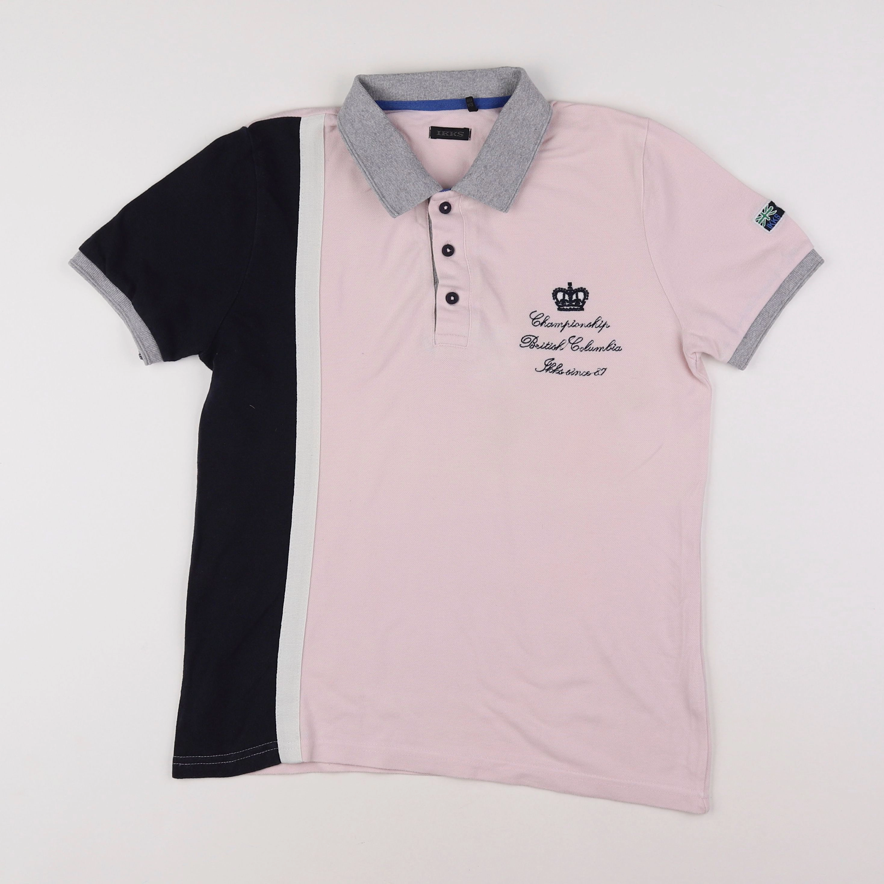 IKKS - polo rose - 12 ans