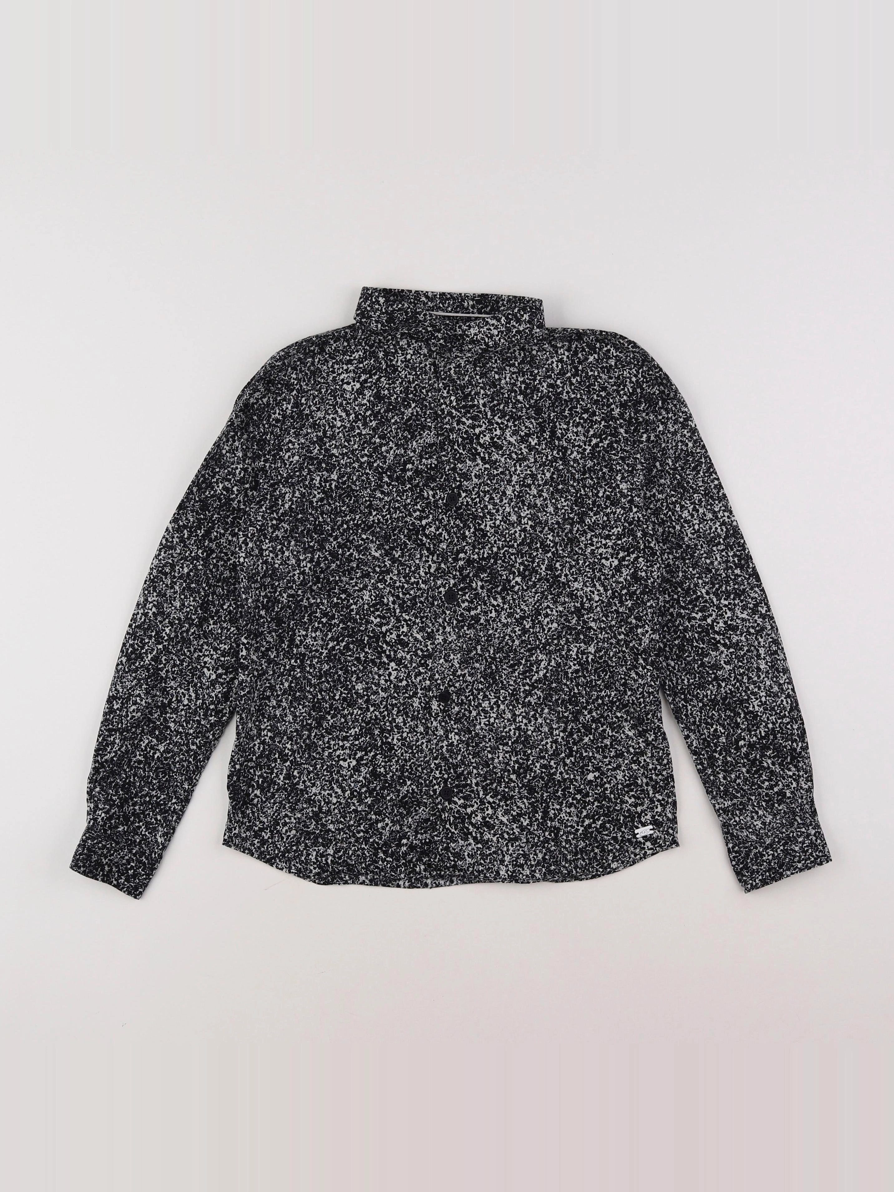 IKKS - chemise noir - 8 ans