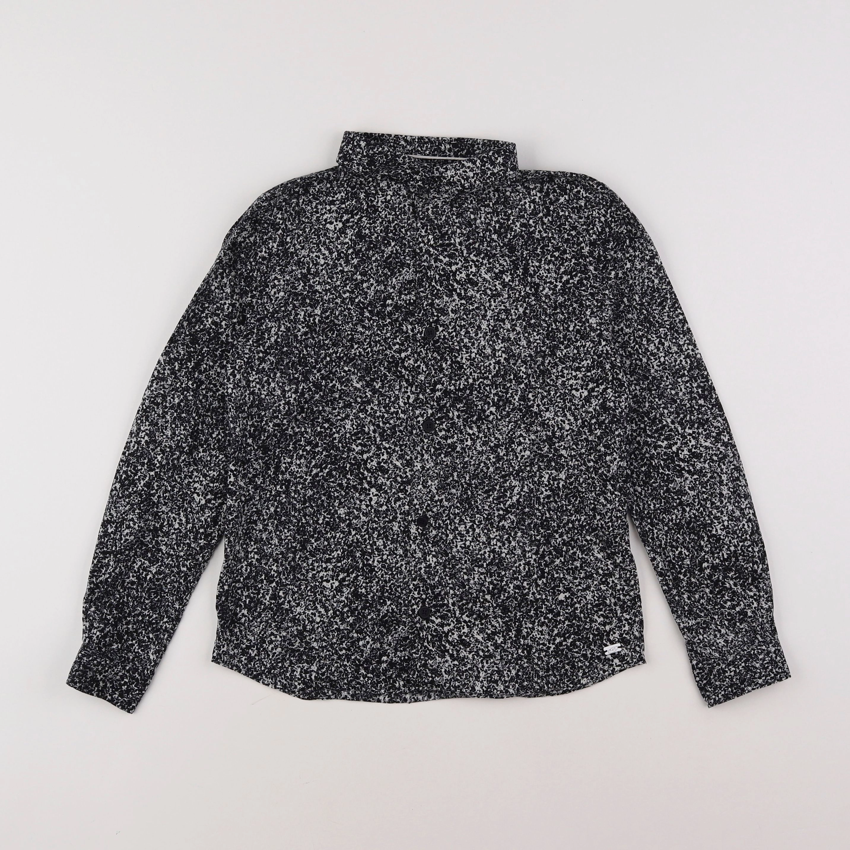 IKKS - chemise noir - 8 ans