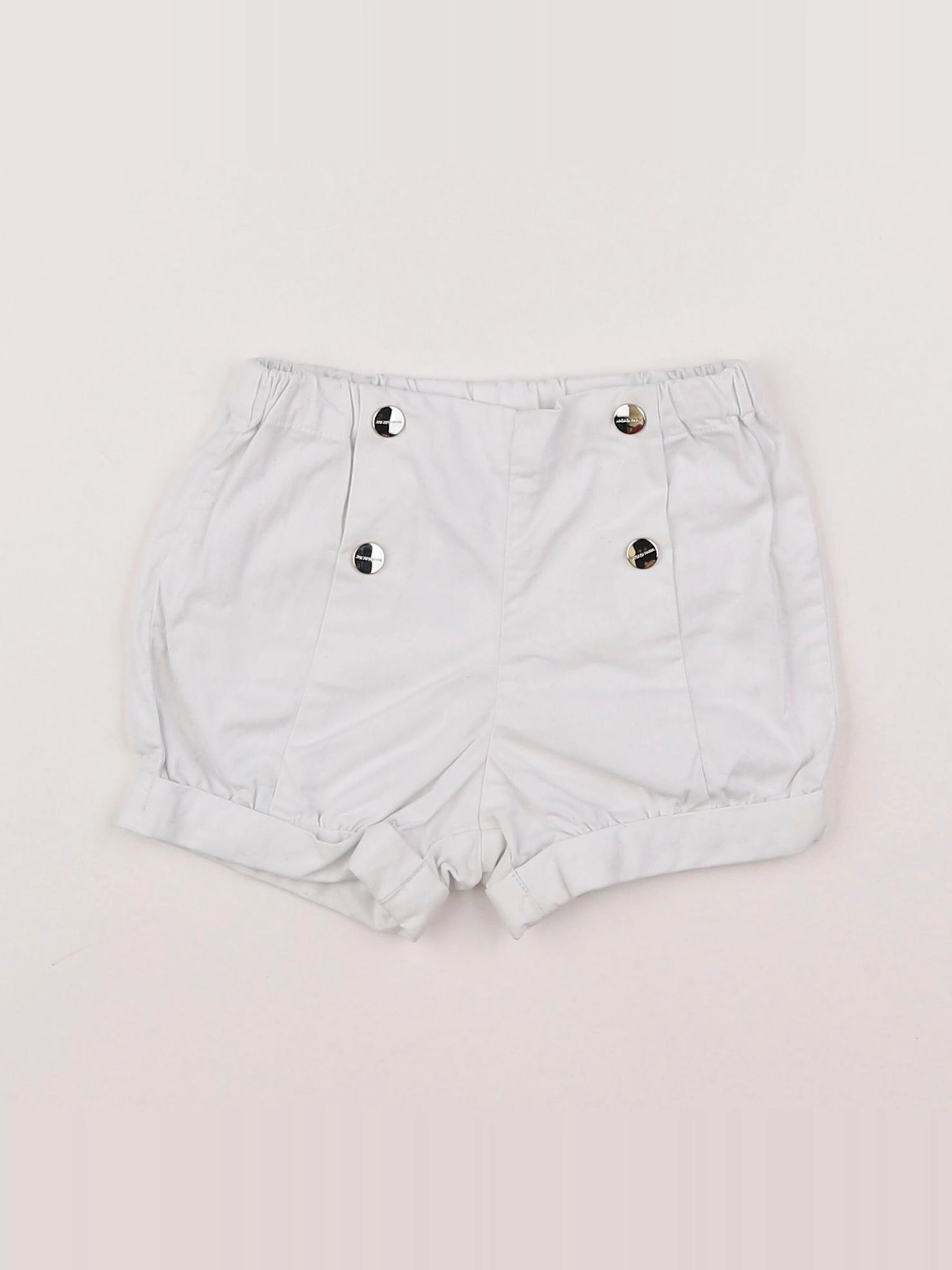 Jacadi - short blanc - 12 mois