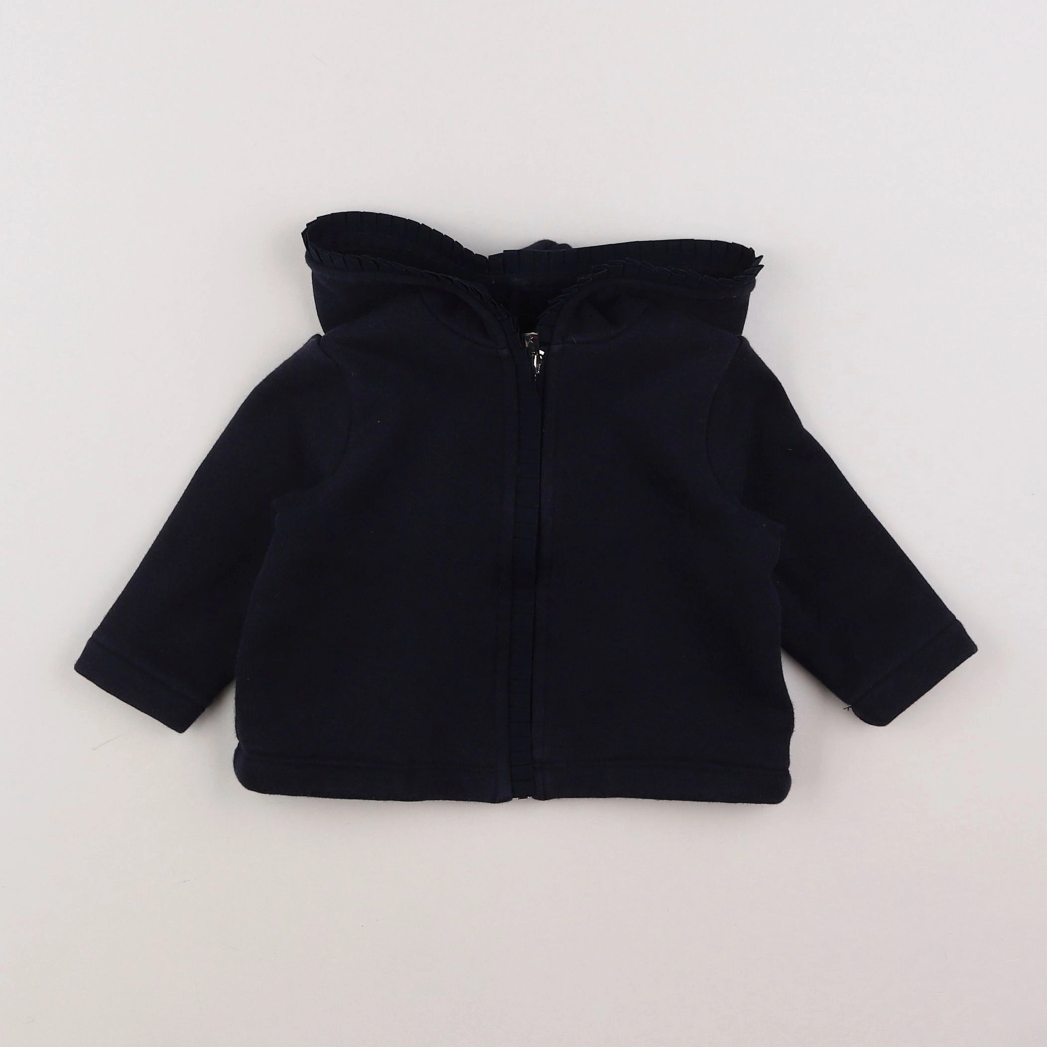 Jacadi - sweat bleu - 6 mois