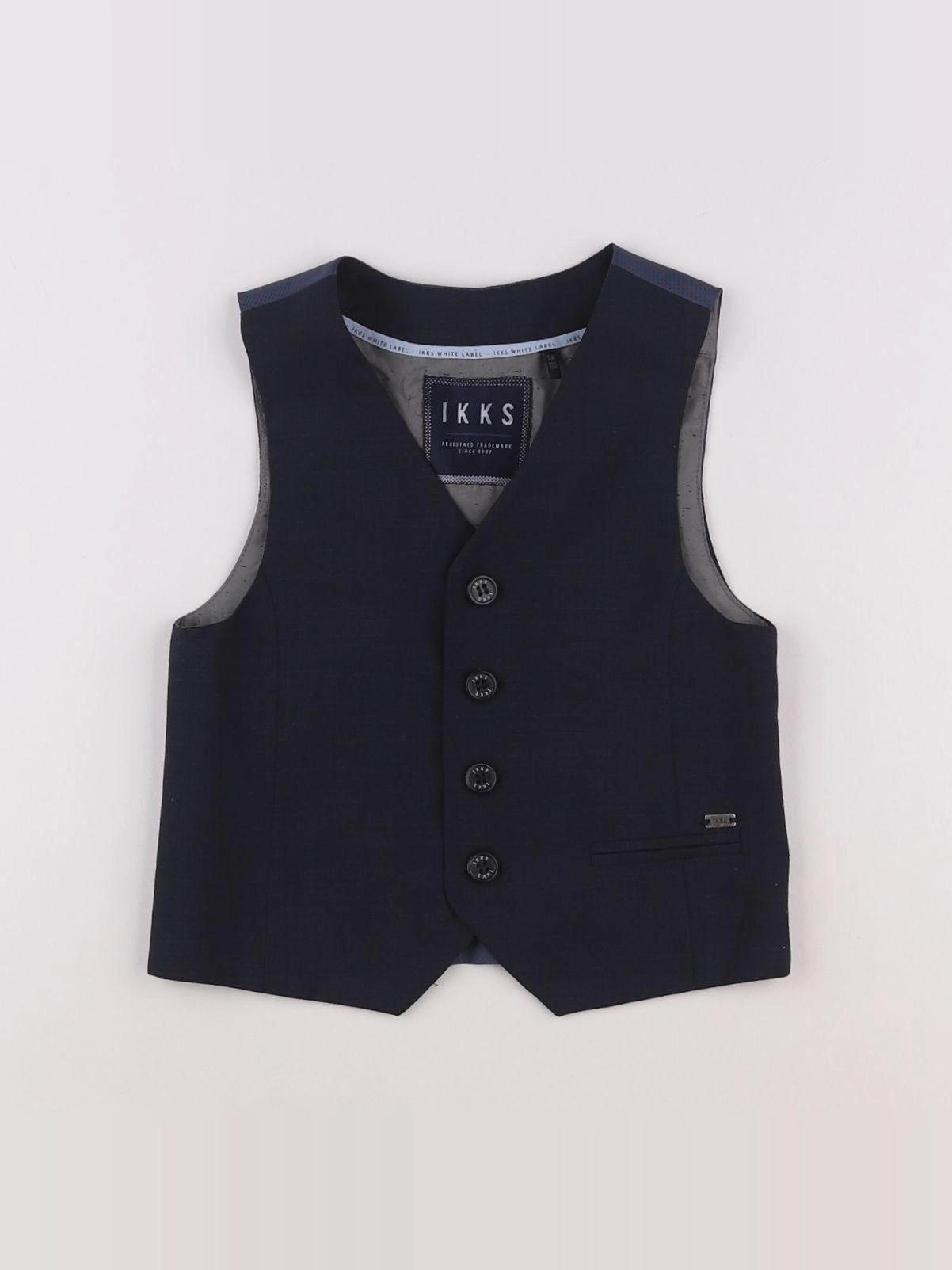 IKKS - gilet bleu - 5 ans