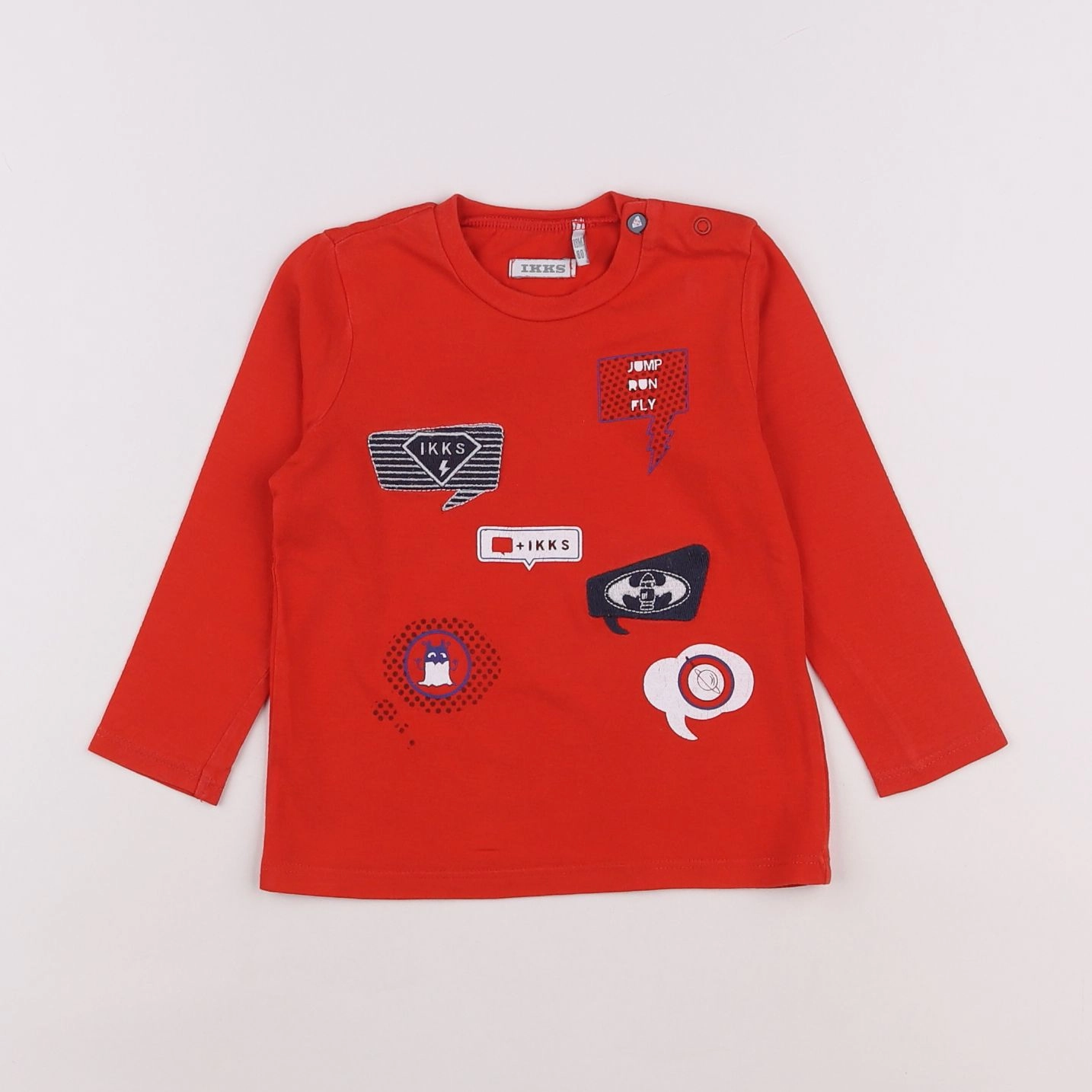 IKKS - tee-shirt rouge - 18 mois