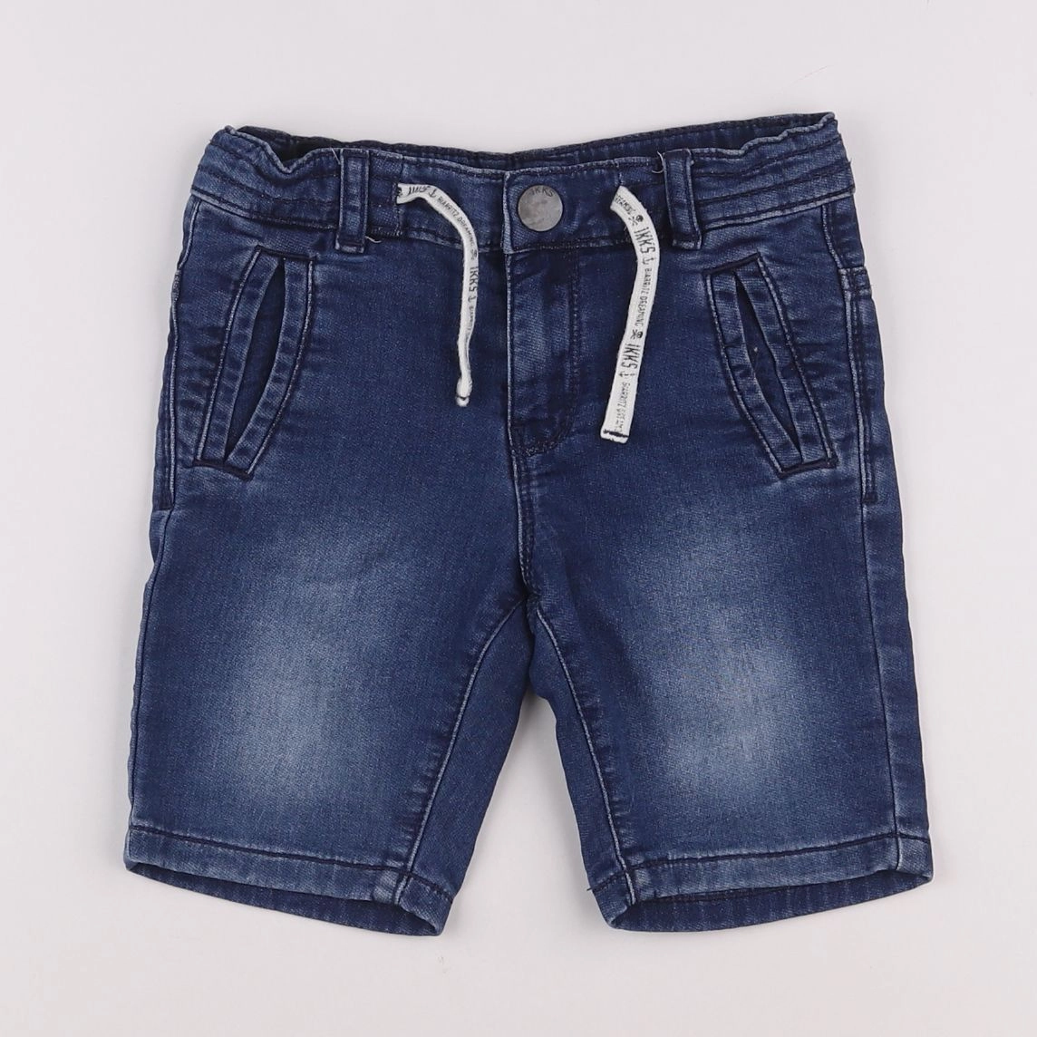 IKKS - short bleu - 4 ans