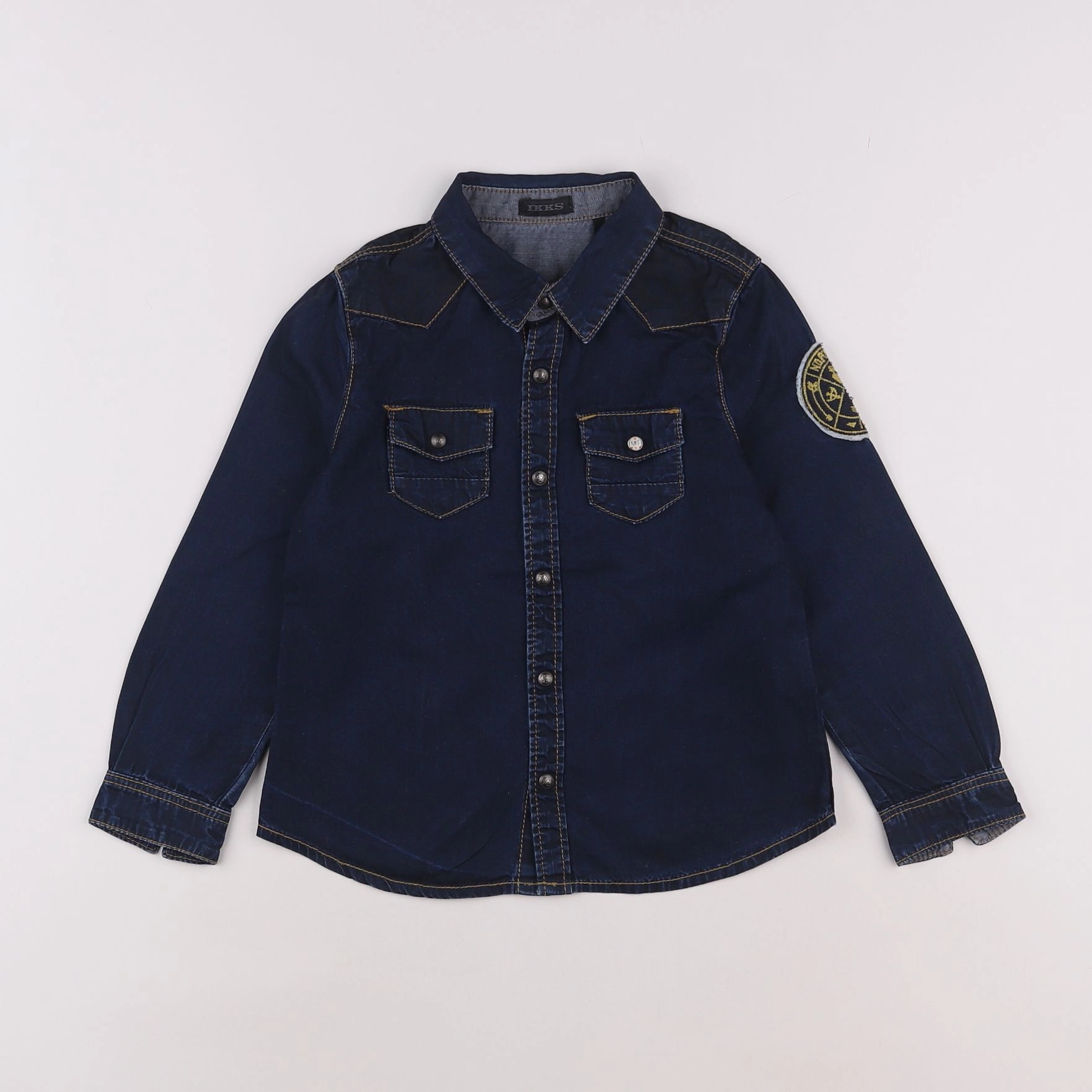 IKKS - chemise bleu - 4 ans