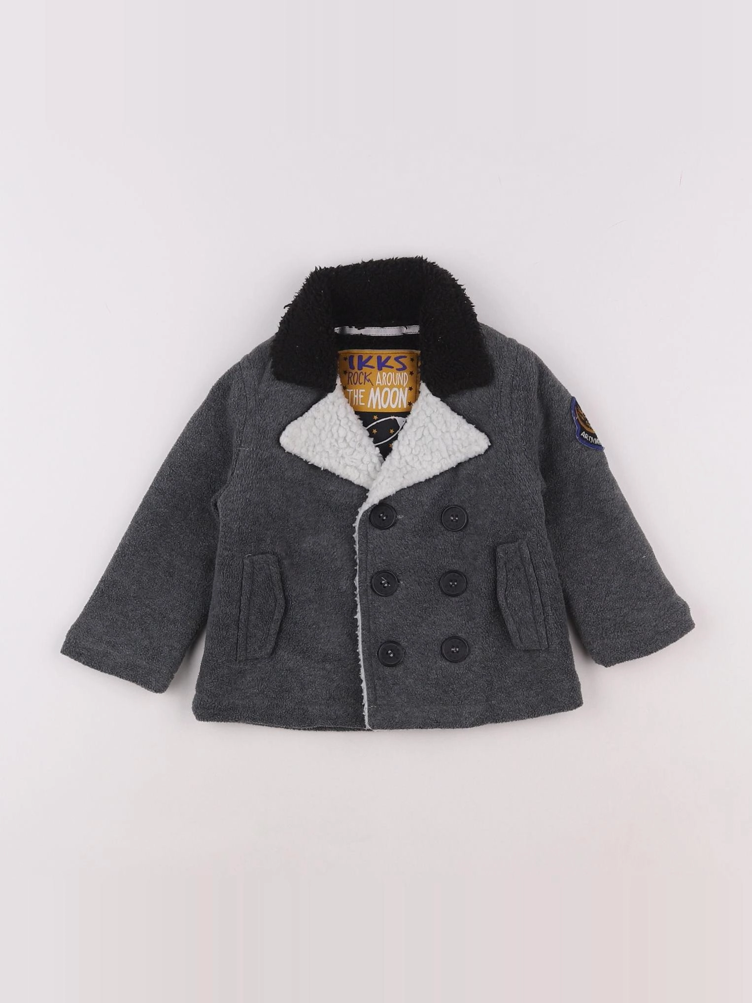 IKKS - veste gris - 12 mois