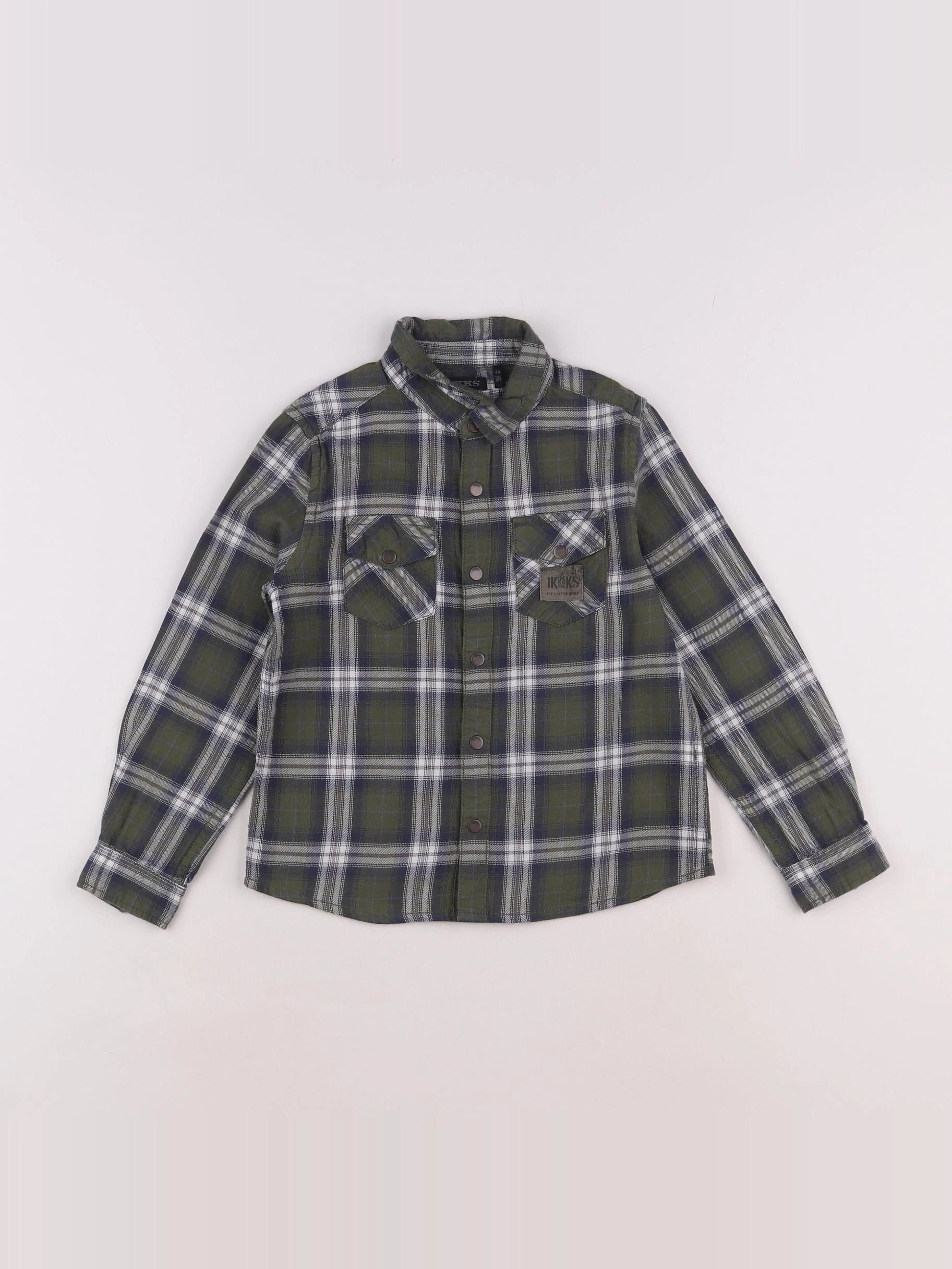 IKKS - chemise vert - 4 ans