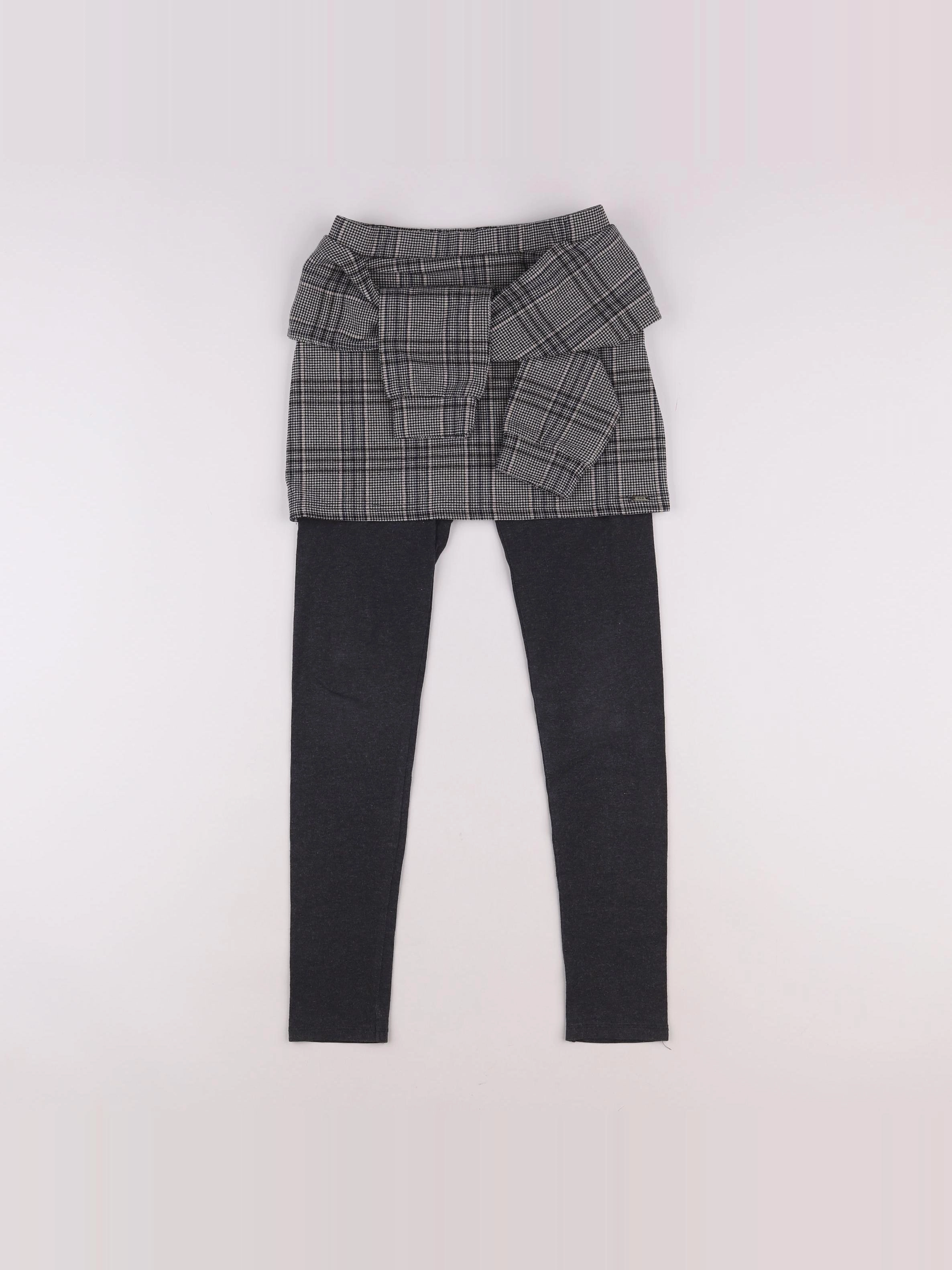 IKKS - legging gris - 10 ans