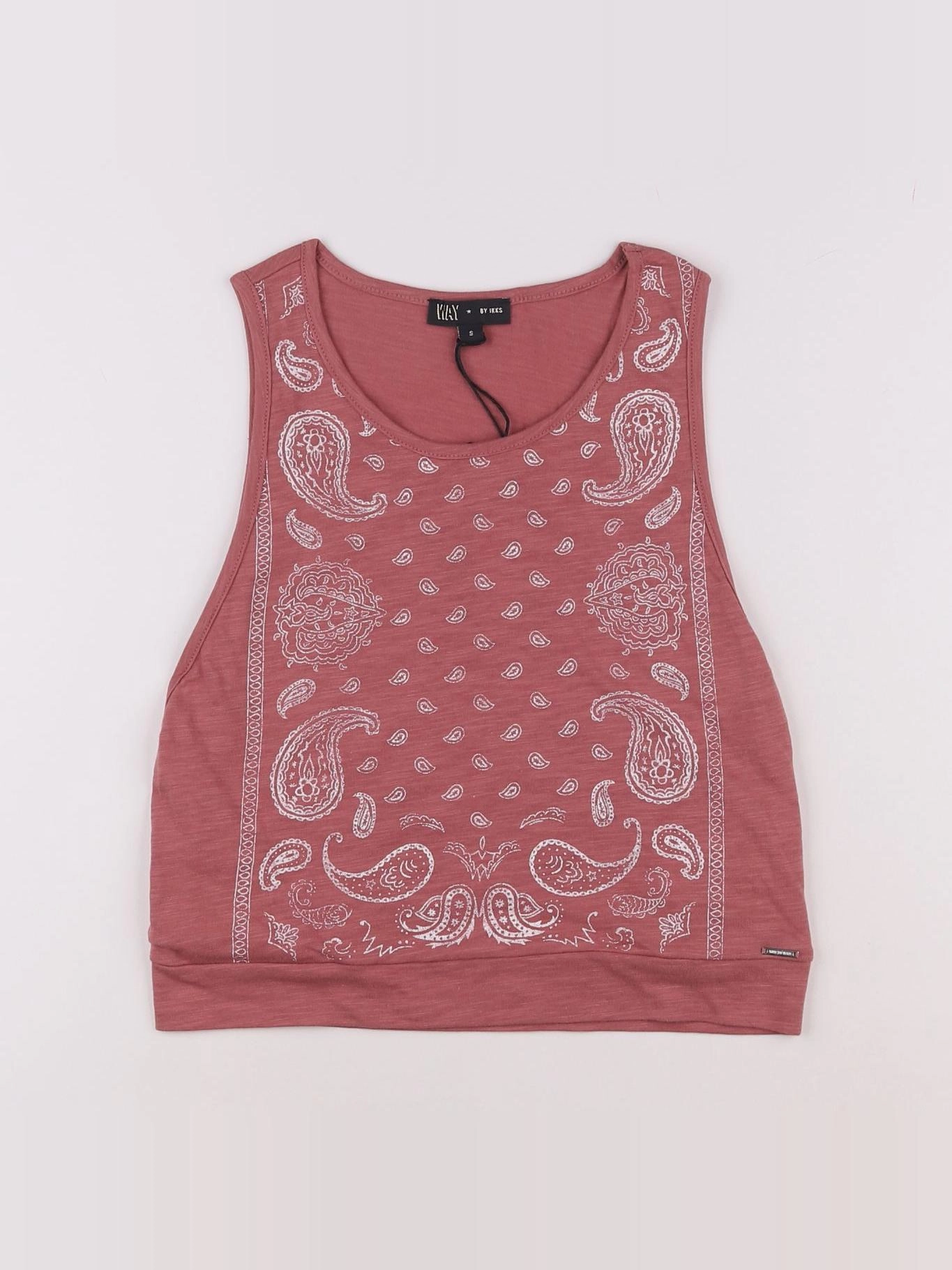 IKKS - tee-shirt rose - 14 ans