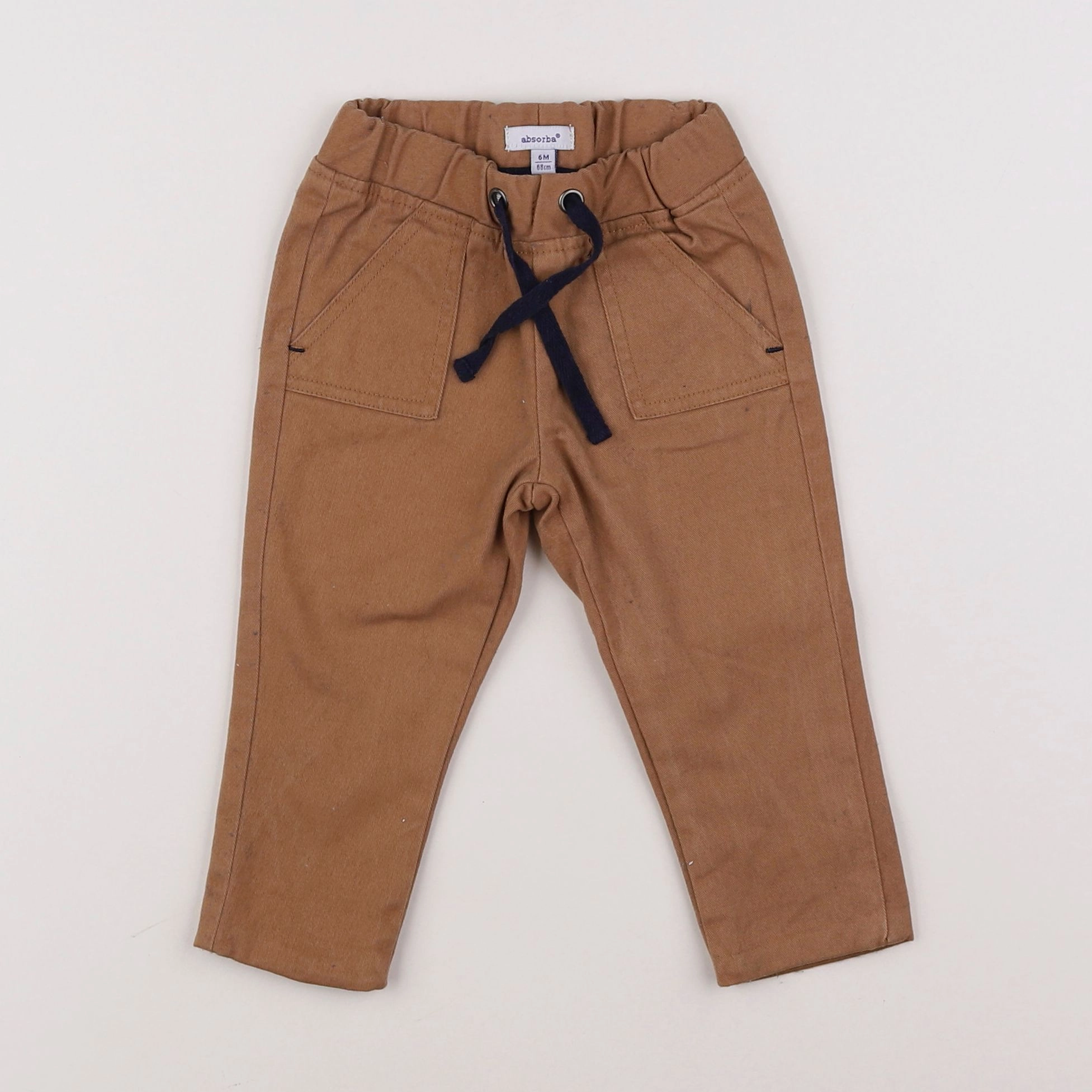 Absorba - pantalon marron - 6 mois