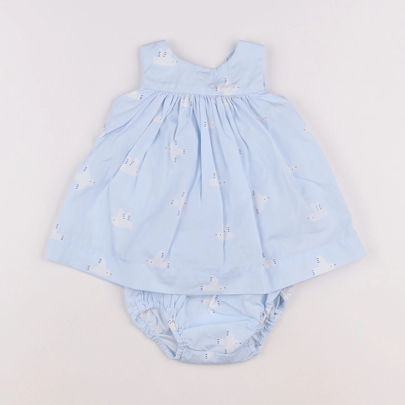 Jacadi - robe bleu - 3 mois