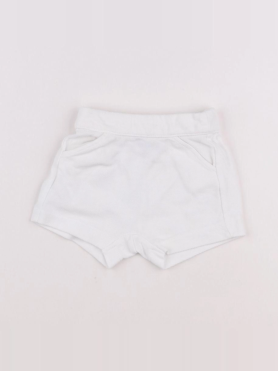 Jacadi - short blanc - 3 mois