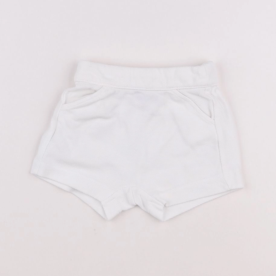 Jacadi - short blanc - 3 mois