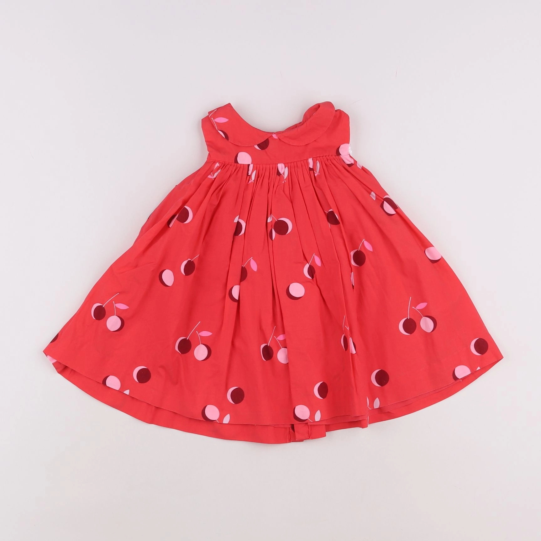 Jacadi - robe rouge - 12 mois
