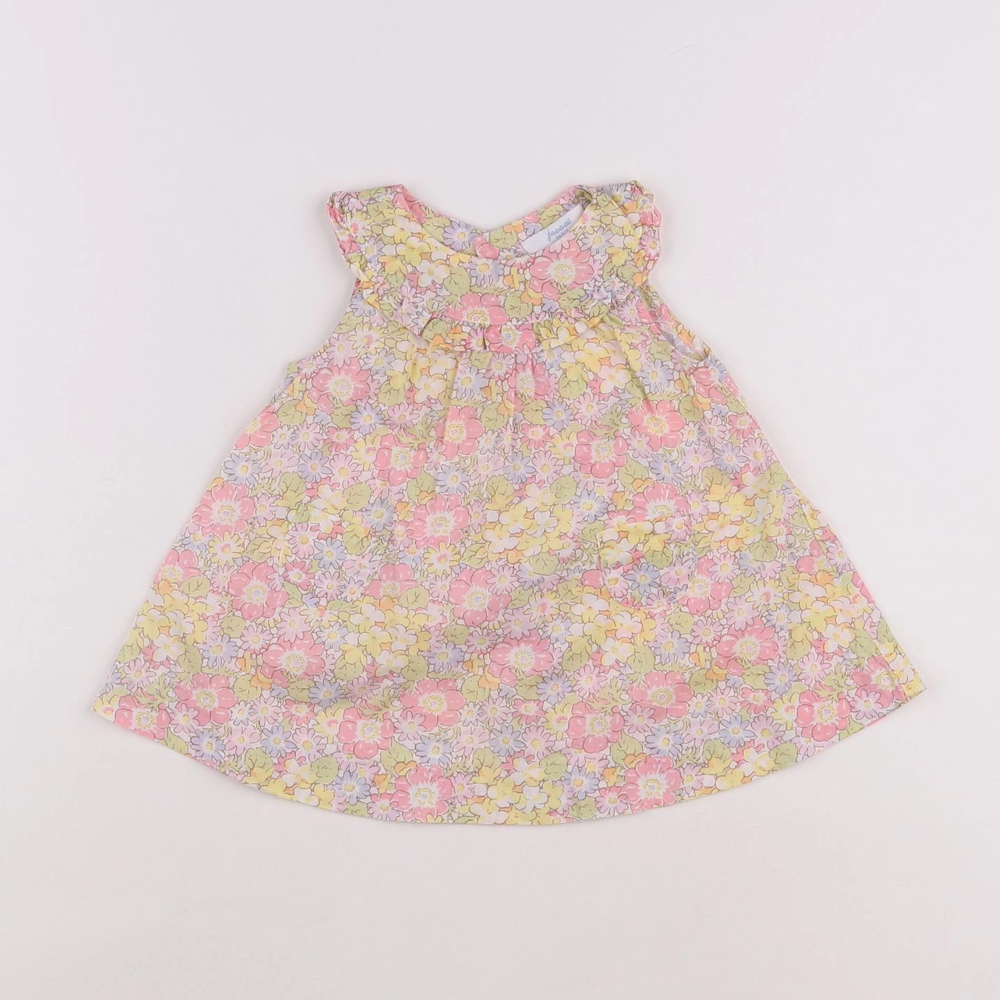 Jacadi - robe liberty multicolore - 3 mois