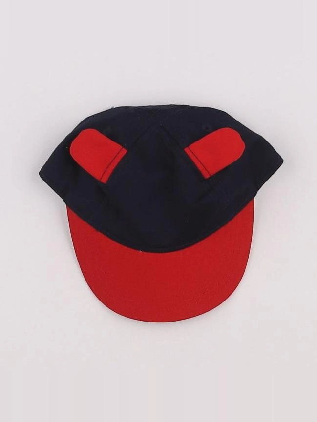 Petit Bateau - casquette bleu, rouge - 3/6 mois